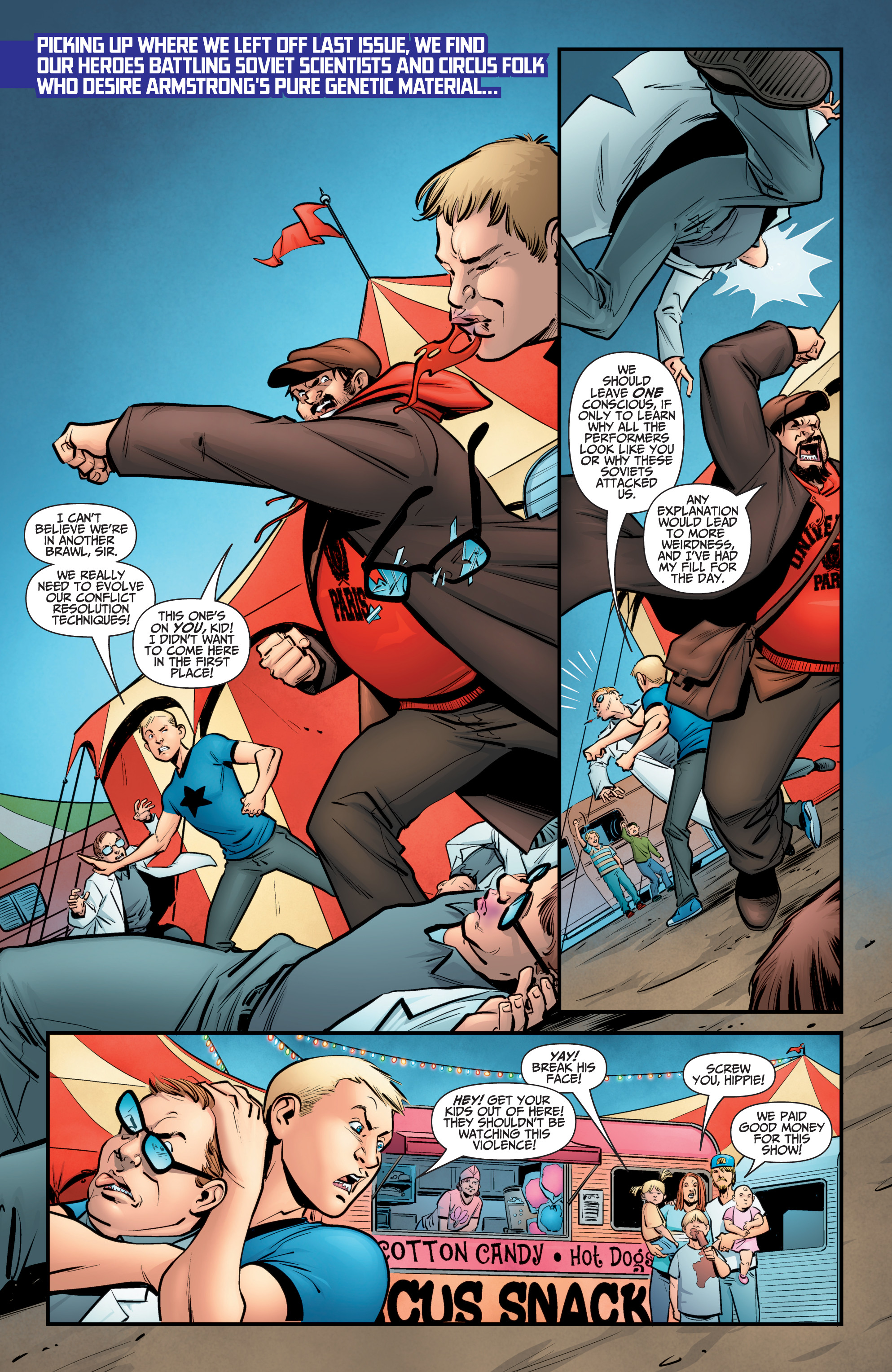 Read online A&A: The Adventures of Archer & Armstrong comic -  Issue #7 - 3