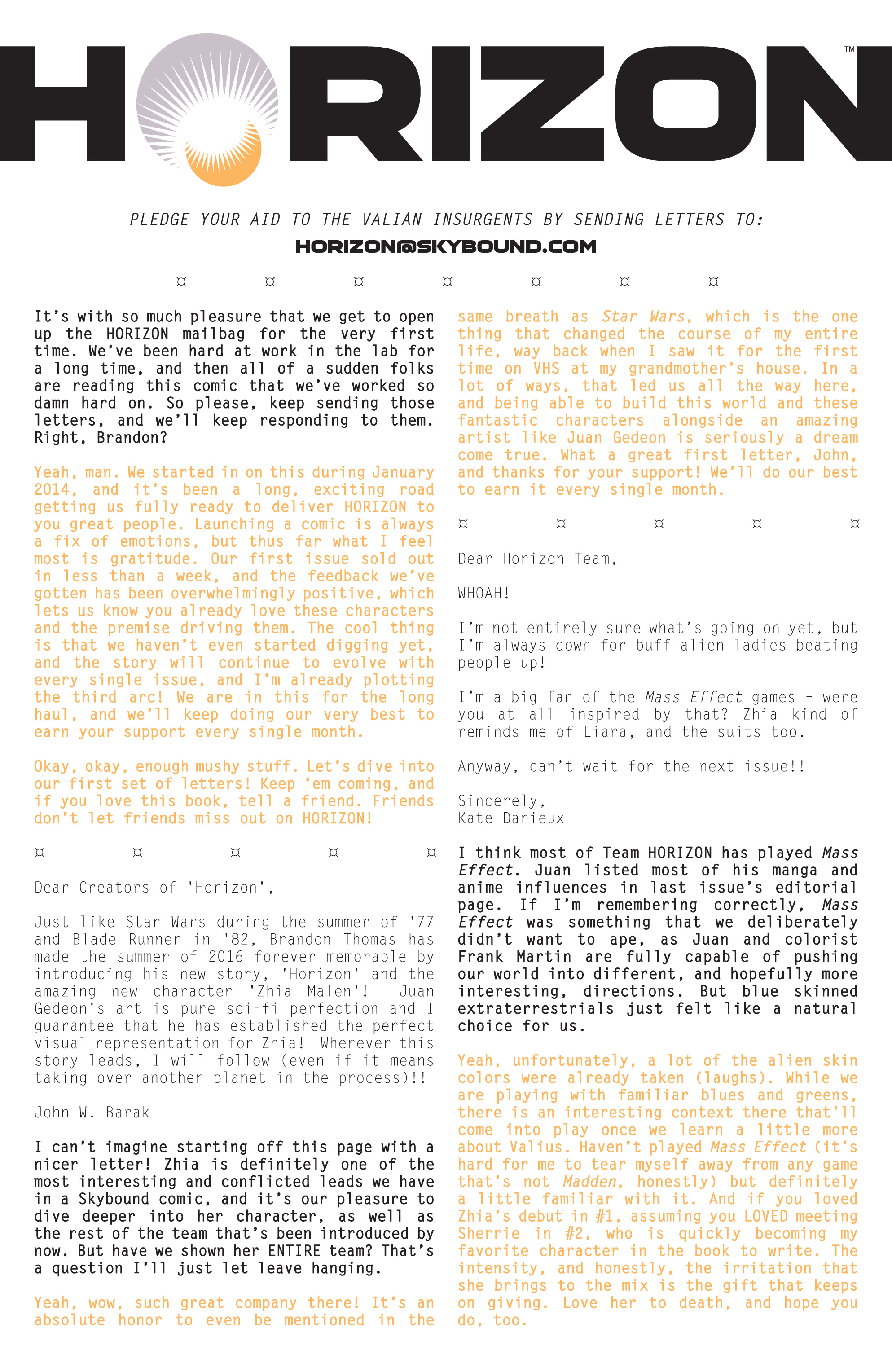 Read online Horizon comic -  Issue #3 - 22