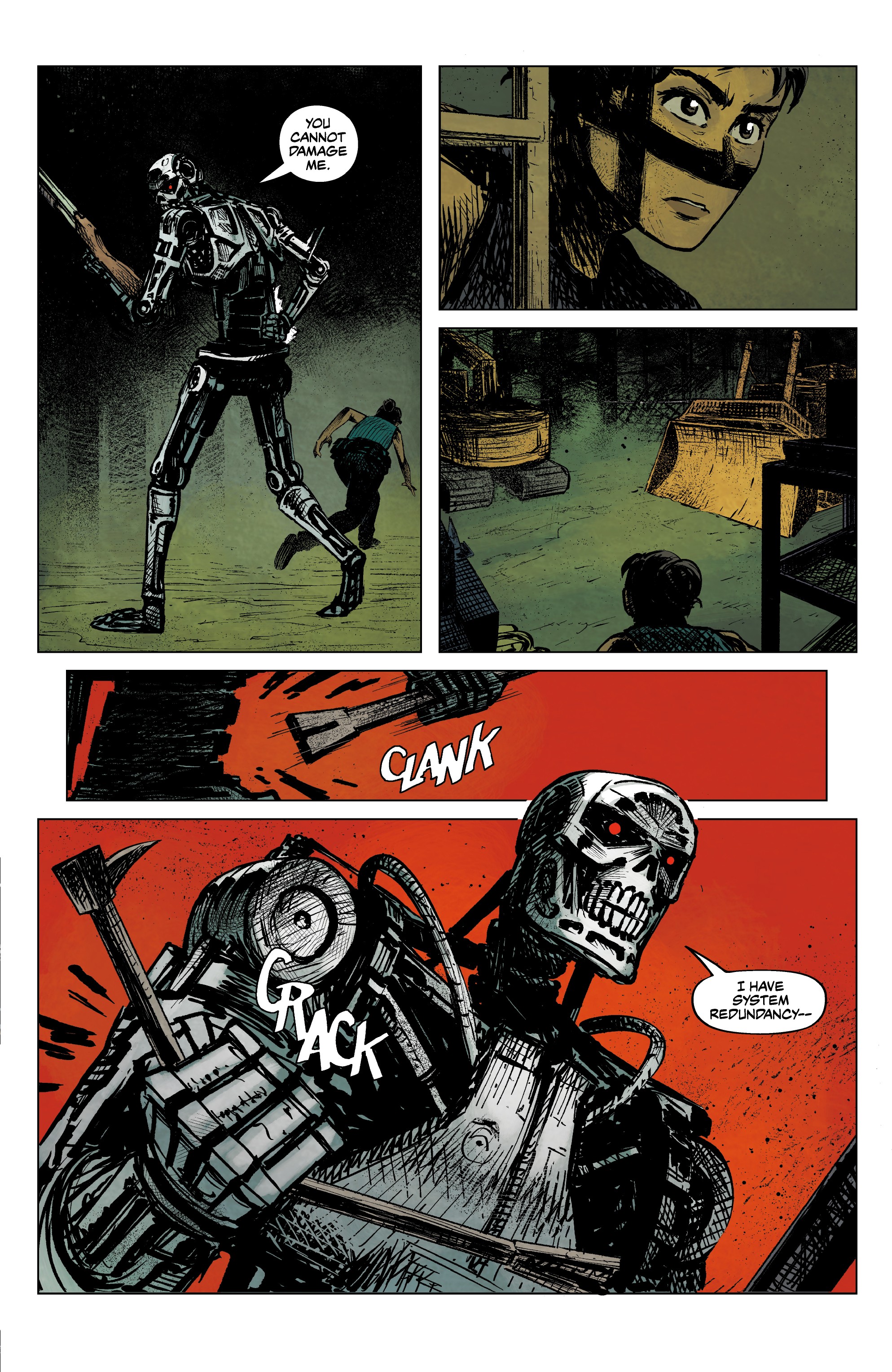 Read online The Terminator: Sector War comic -  Issue #4 - 11