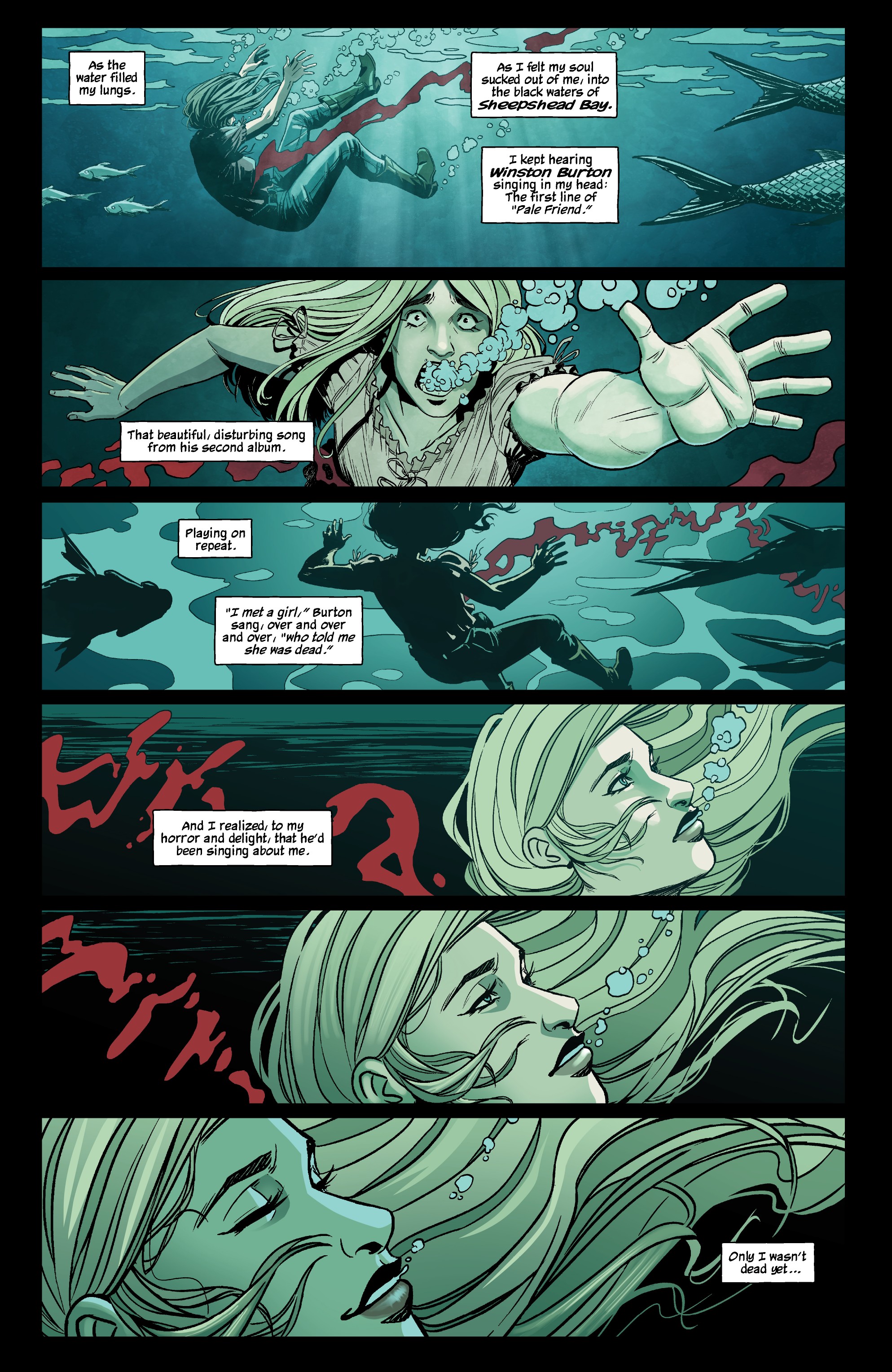 Read online The Girl In The Bay comic -  Issue #1 - 12