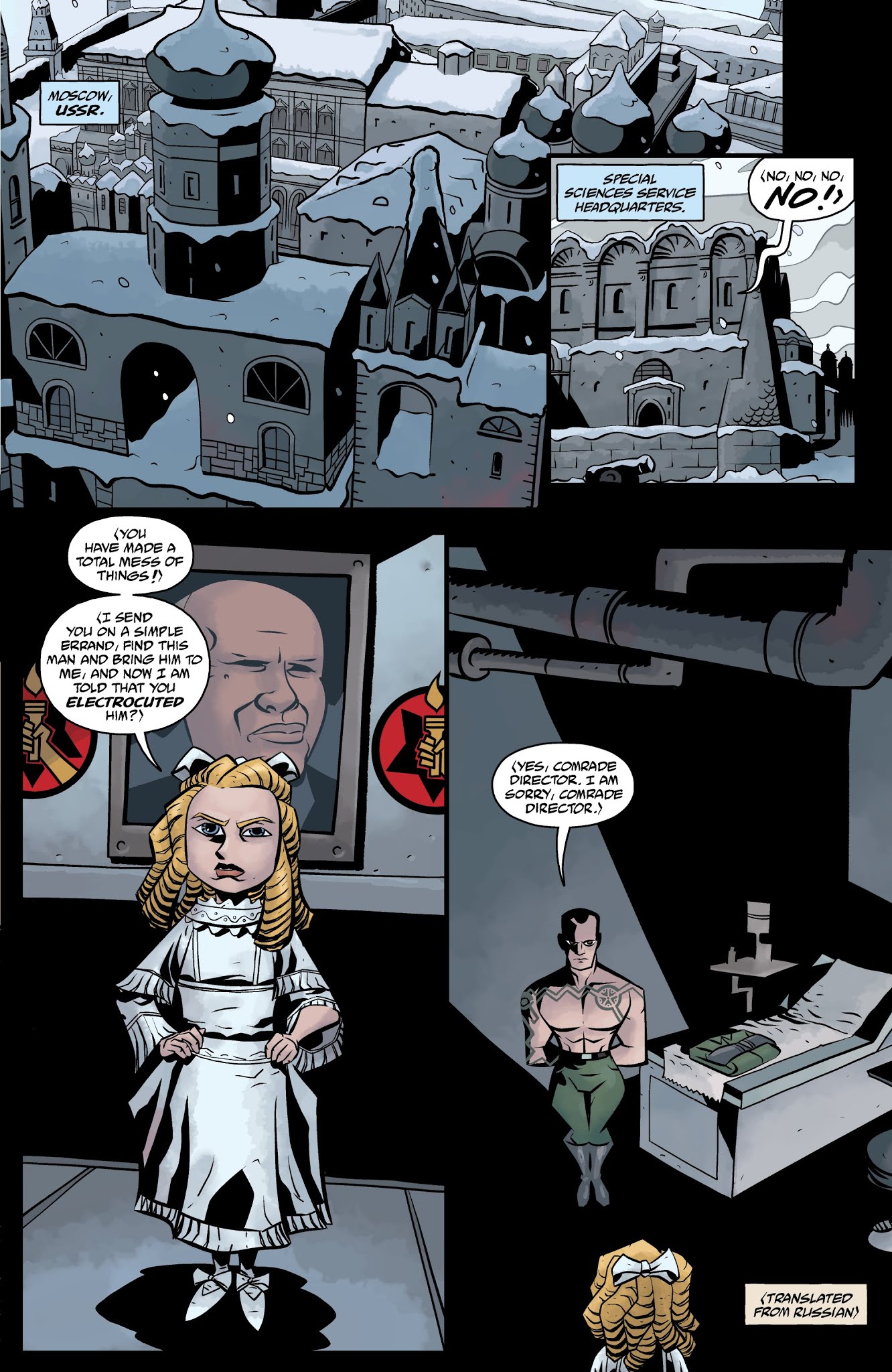 Read online Hellboy and the B.P.R.D. 1956 comic -  Issue #1 - 21