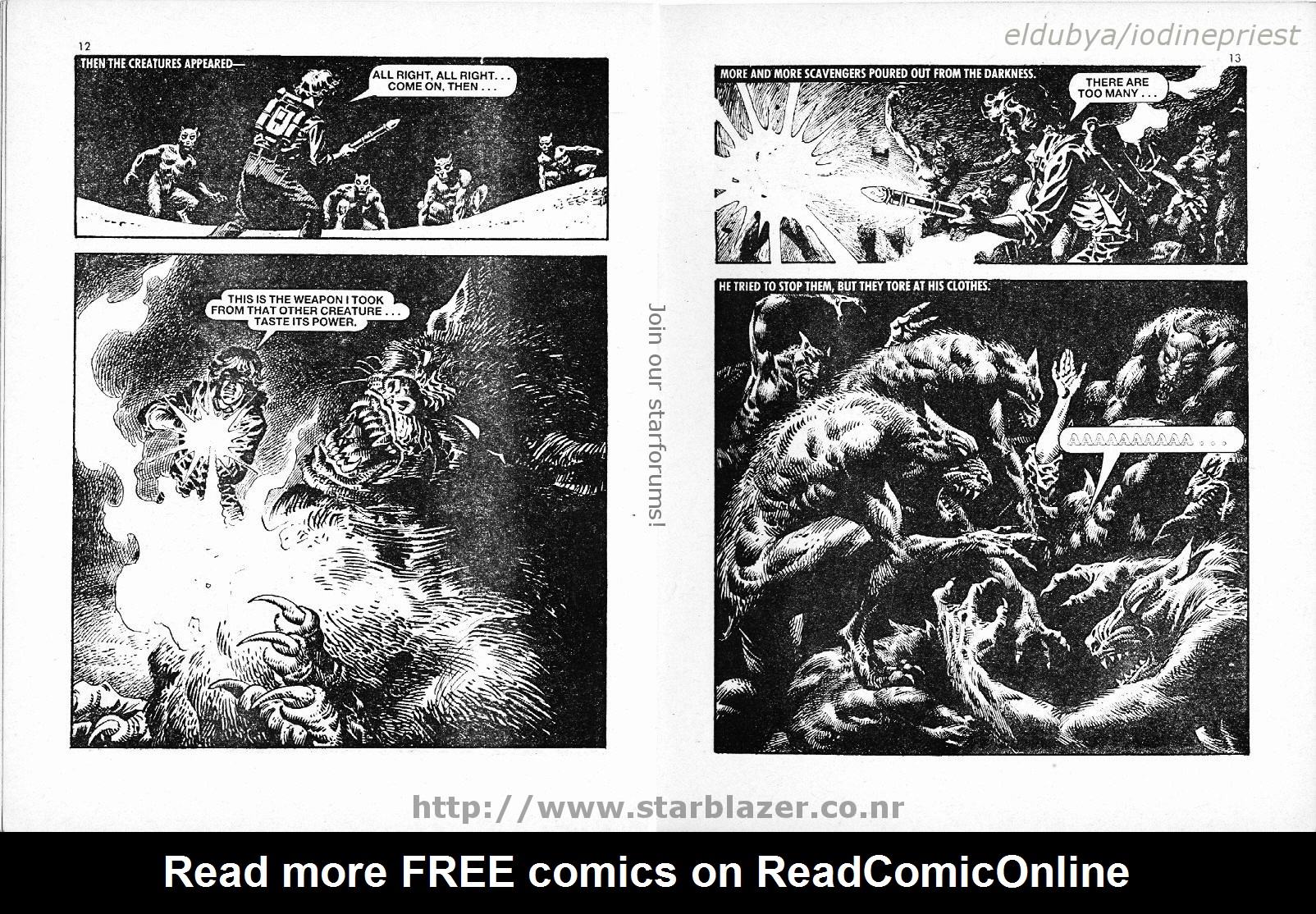 Read online Starblazer comic -  Issue #168 - 8