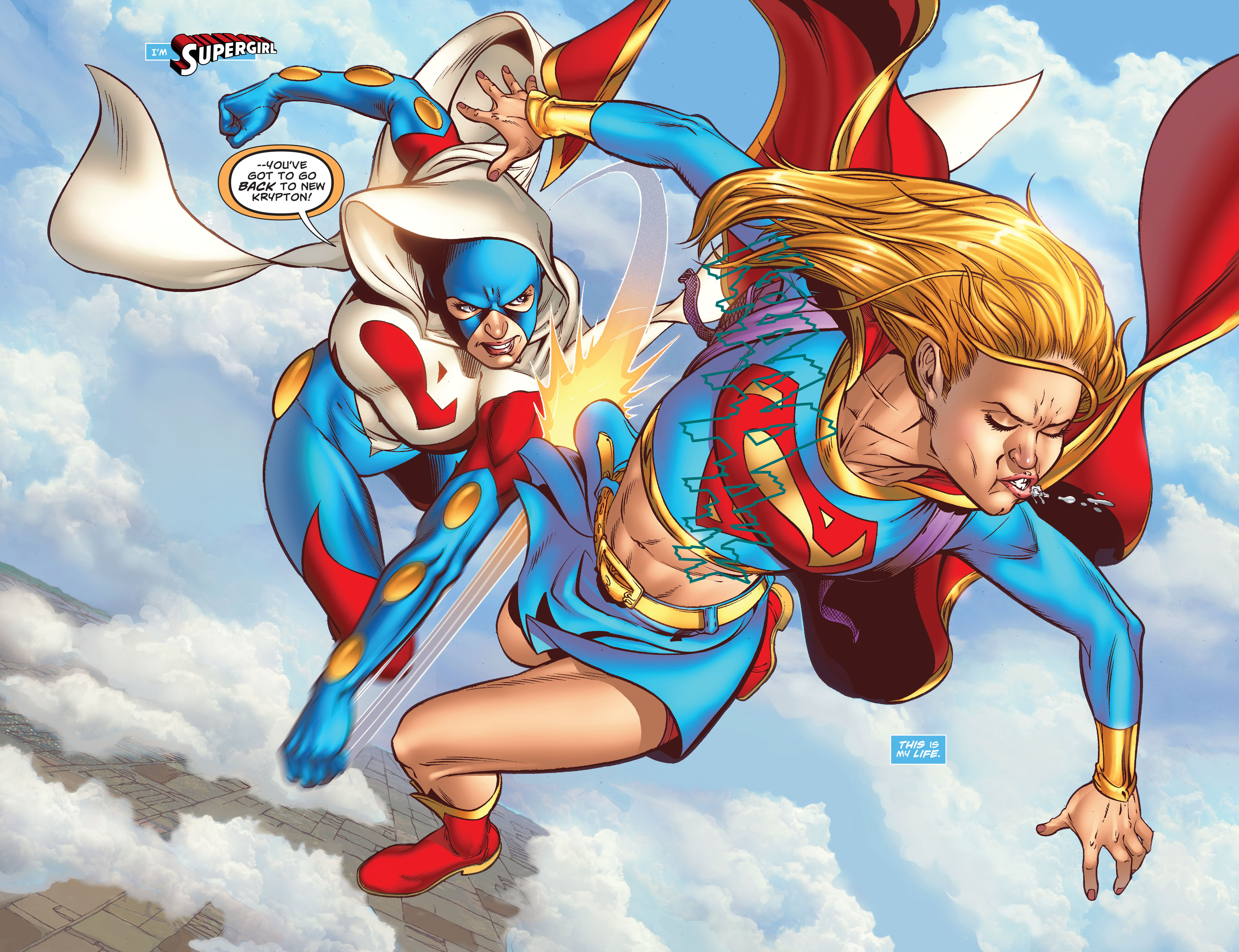 Read online Supergirl: Who is Superwoman? comic -  Issue # Full - 54