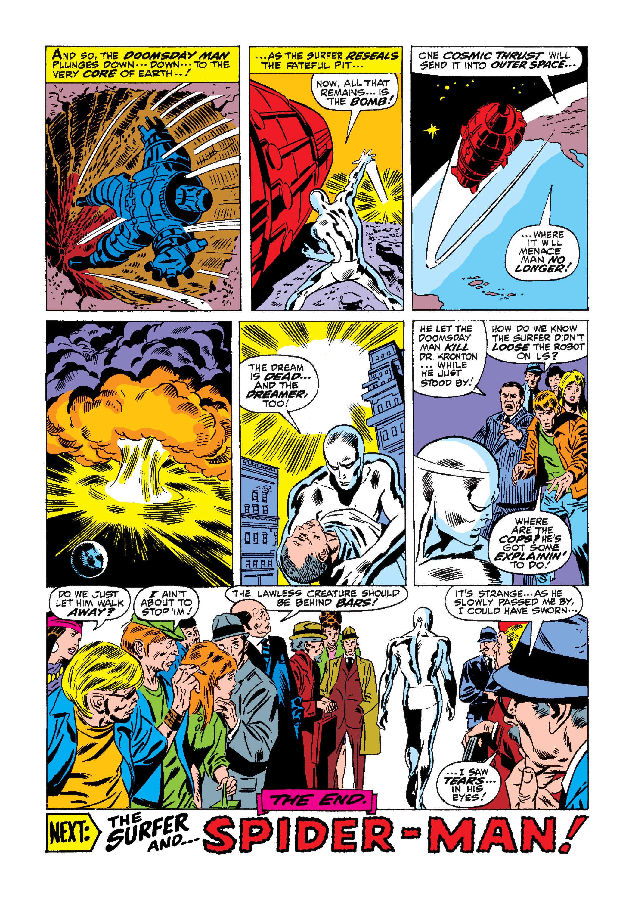 Read online Marvel Masterworks: The Silver Surfer comic -  Issue # TPB 2 (Part 2) - 74