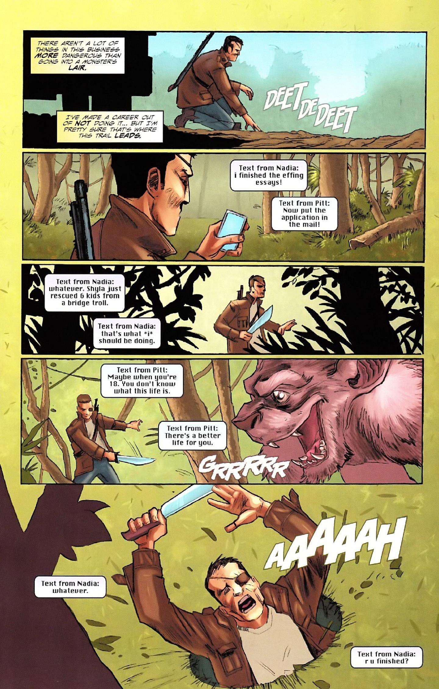 Read online The Monster Hunters' Survival Guide Case Files: Chupacabra comic -  Issue # Full - 19