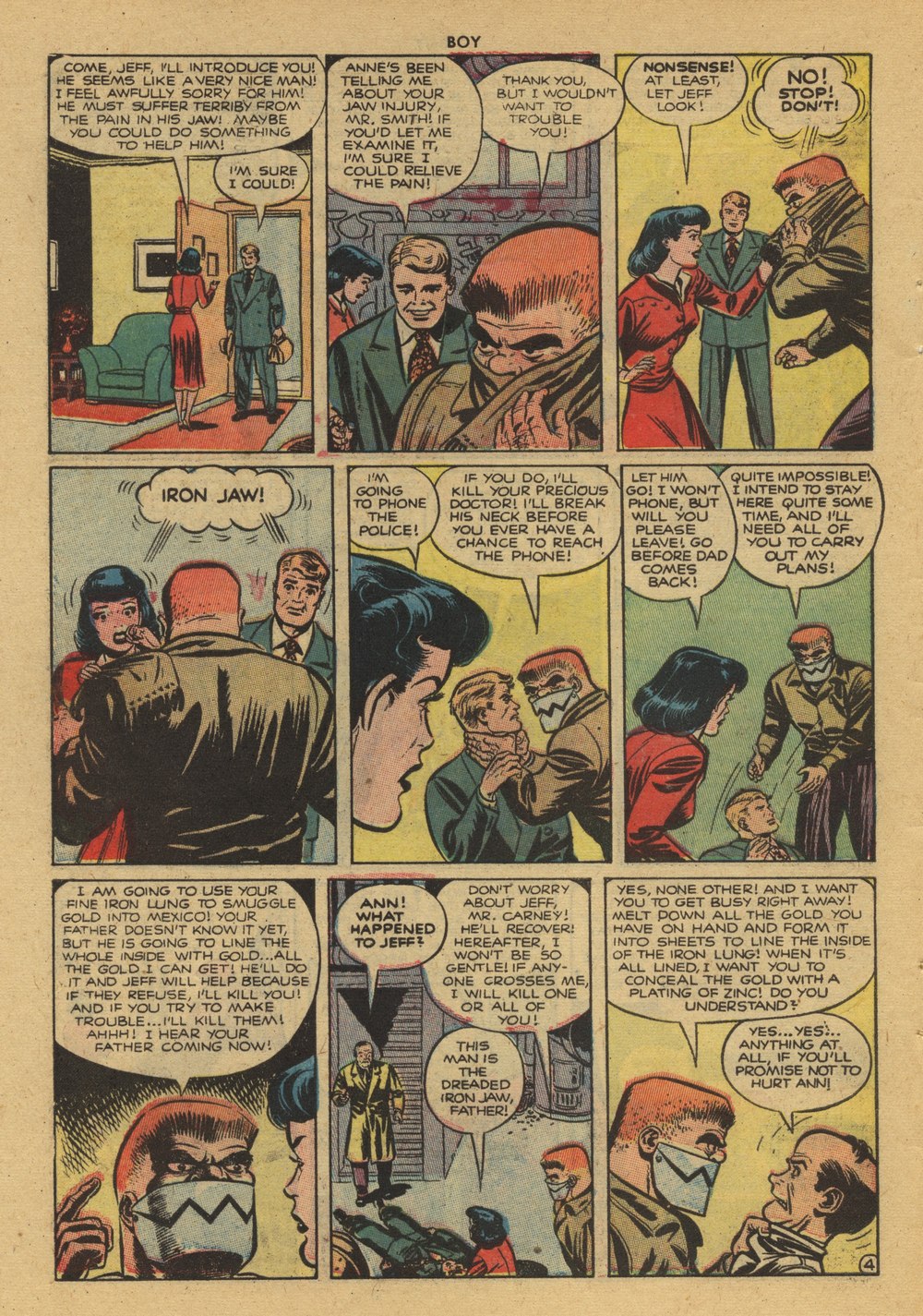 Read online Boy Comics comic -  Issue #68 - 6