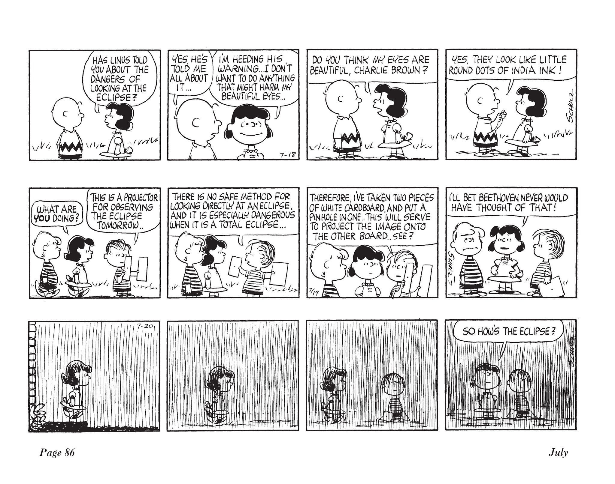 Read online The Complete Peanuts comic -  Issue # TPB 7 - 97