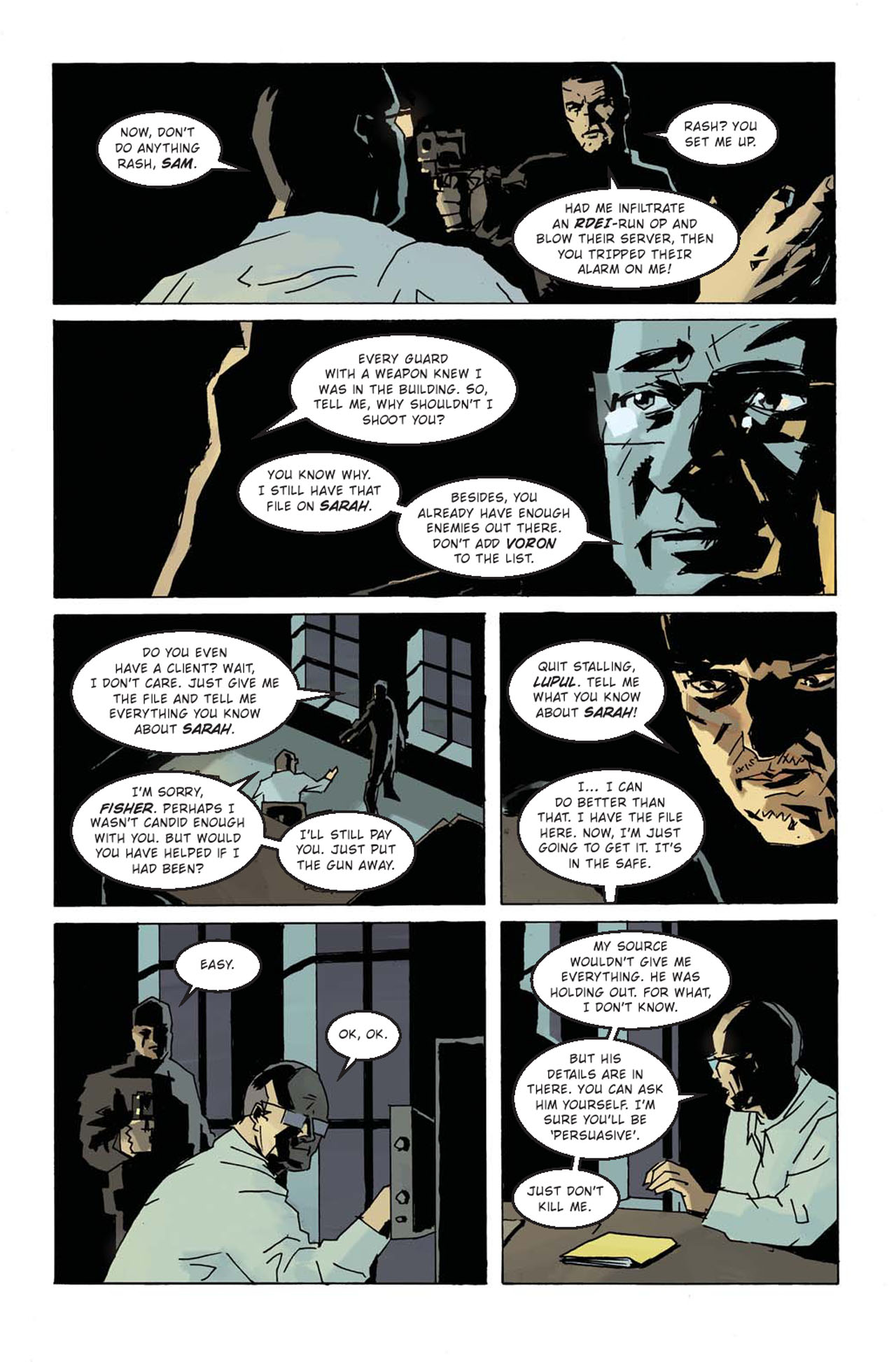 Read online Splinter Cell: Digging In The Ashes comic -  Issue # Full - 23