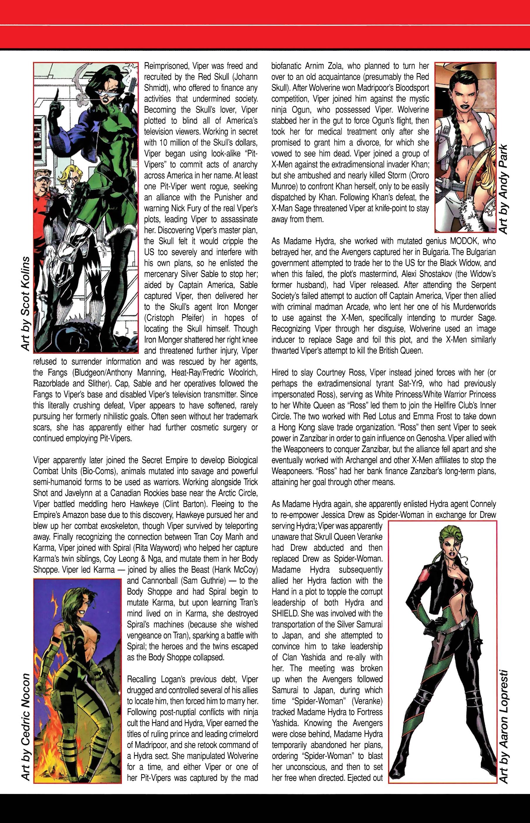 Read online Official Handbook of the Marvel Universe A to Z comic -  Issue # TPB 12 (Part 2) - 128