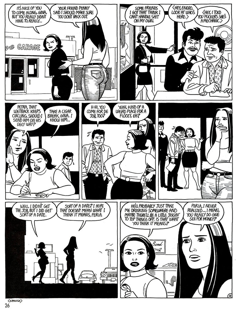 Read online Love and Rockets (1982) comic -  Issue #43 - 28