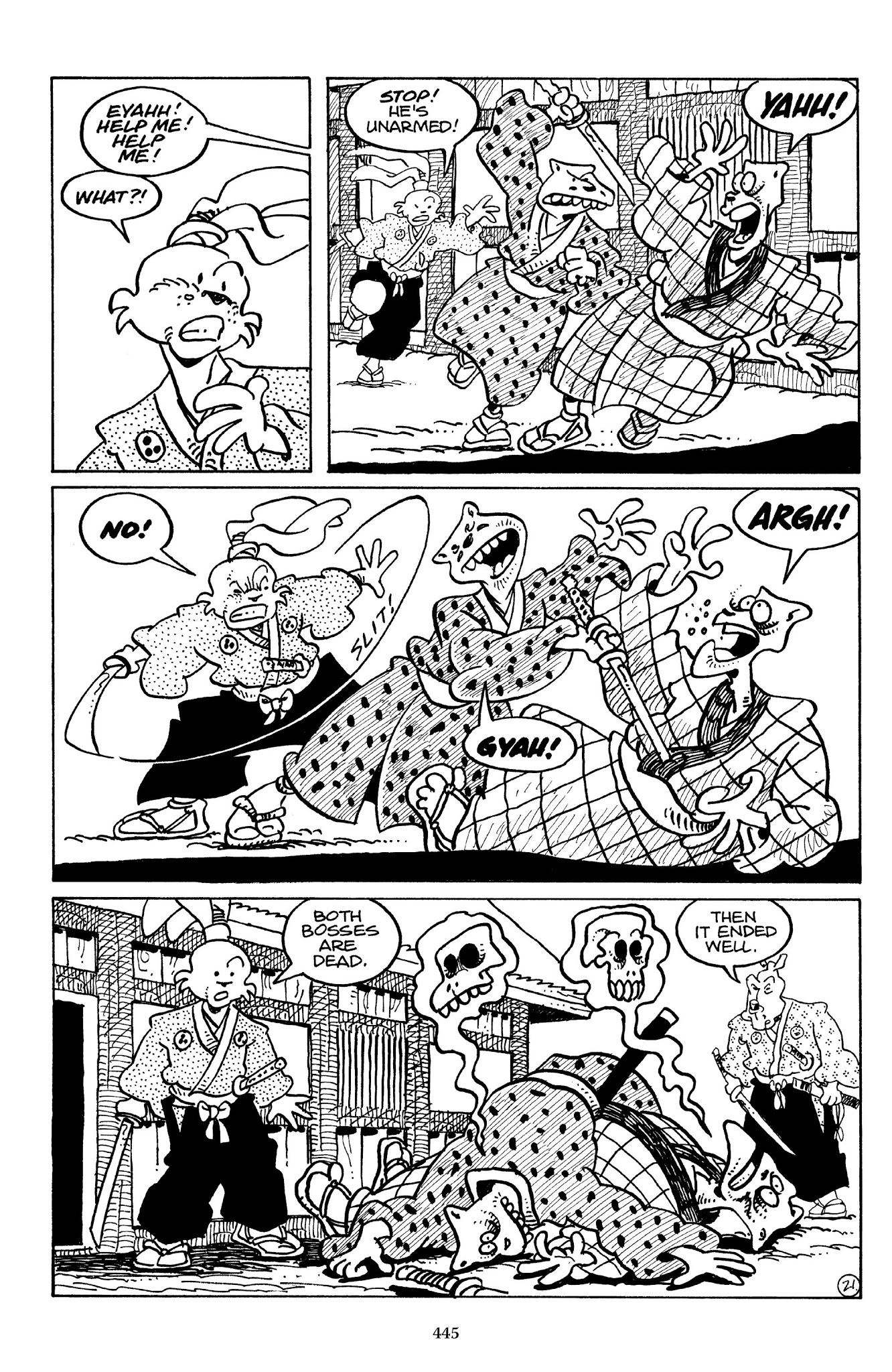 Read online The Usagi Yojimbo Saga comic -  Issue # TPB 3 - 441