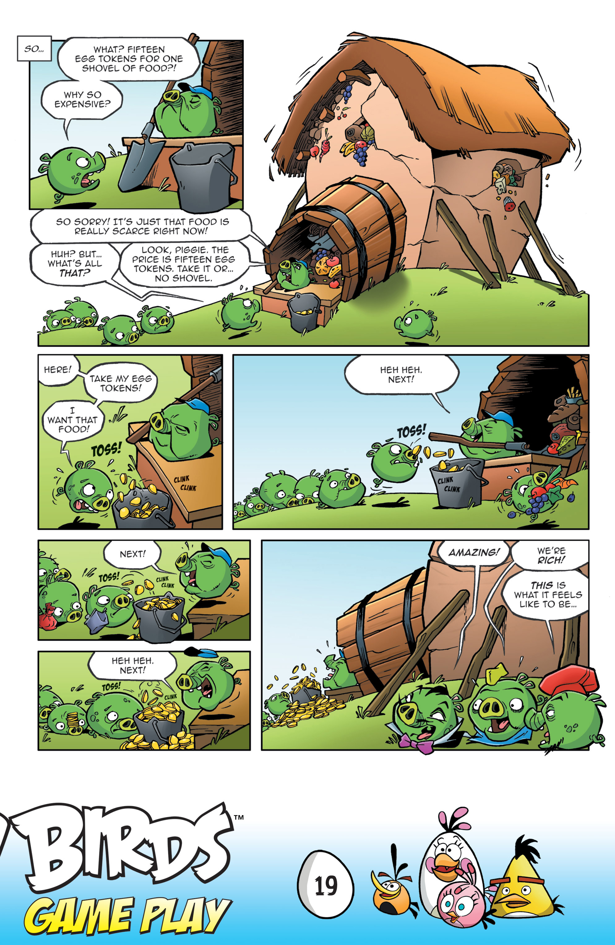 Read online Angry Birds Comics: Game Play comic -  Issue #3 - 21