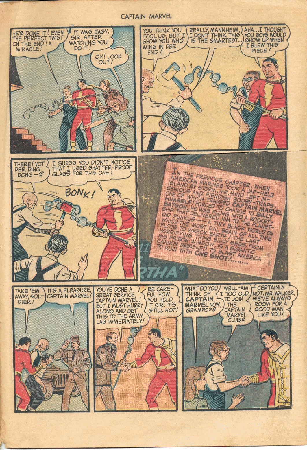 Read online Captain Marvel Adventures comic -  Issue #32 - 47