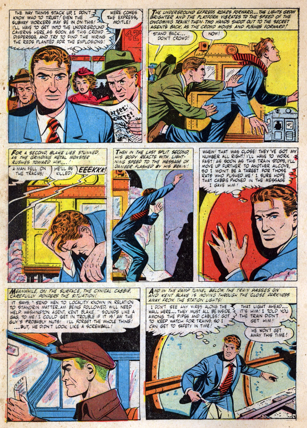 Read online Kent Blake of the Secret Service comic -  Issue #4 - 6