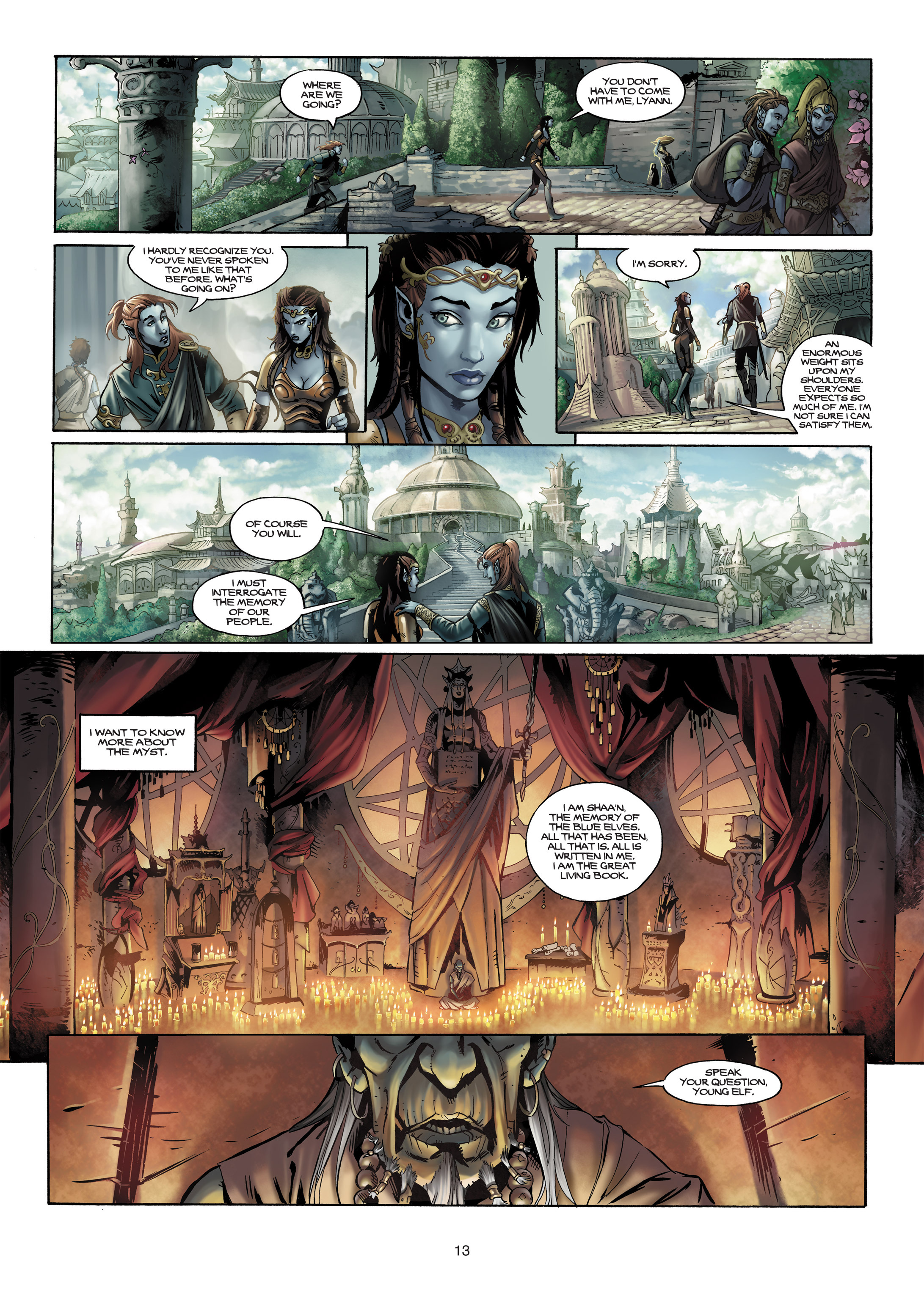 Read online Elves comic -  Issue #1 - 11