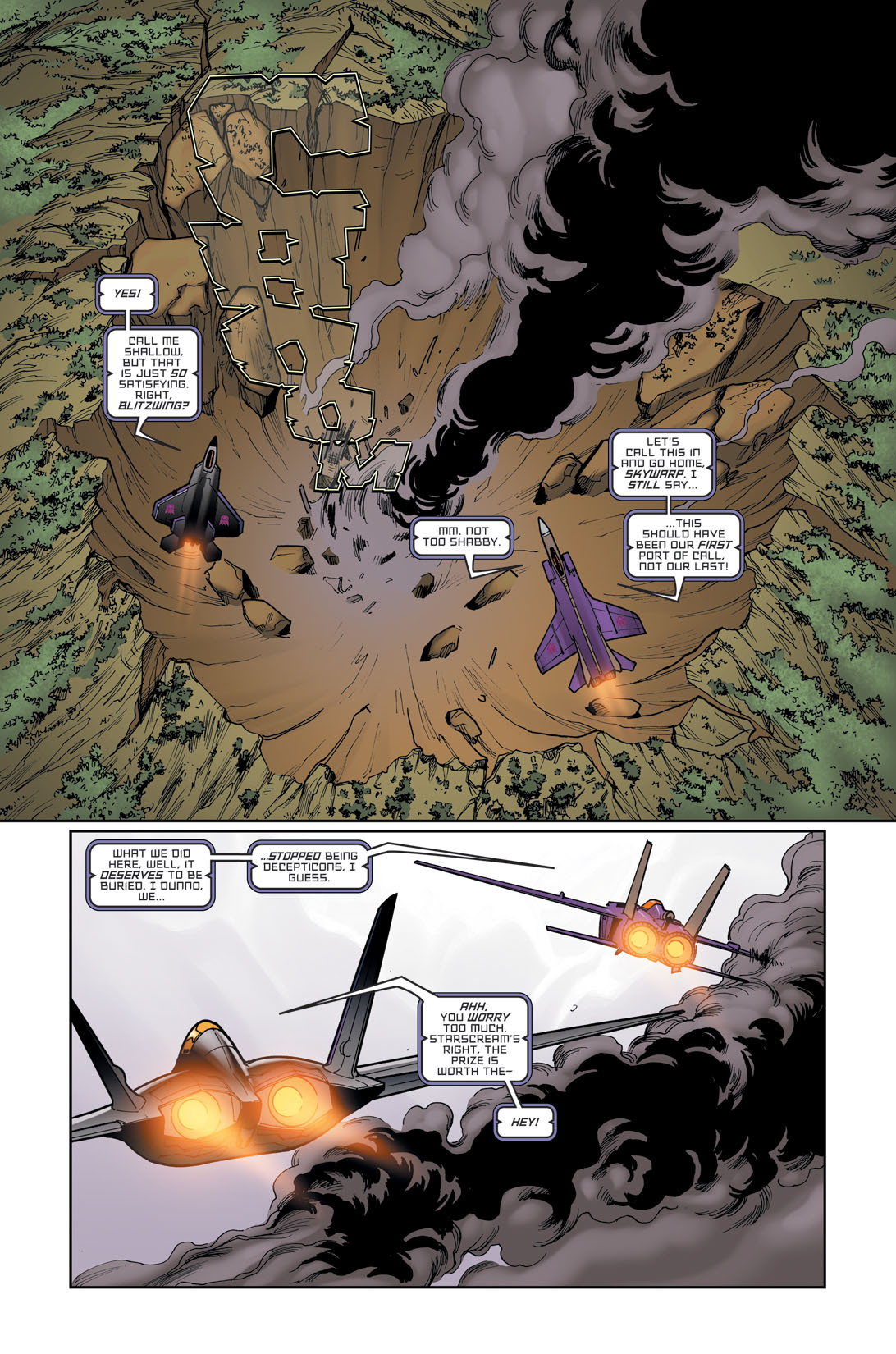 Read online The Transformers: Infiltration comic -  Issue #5 - 19