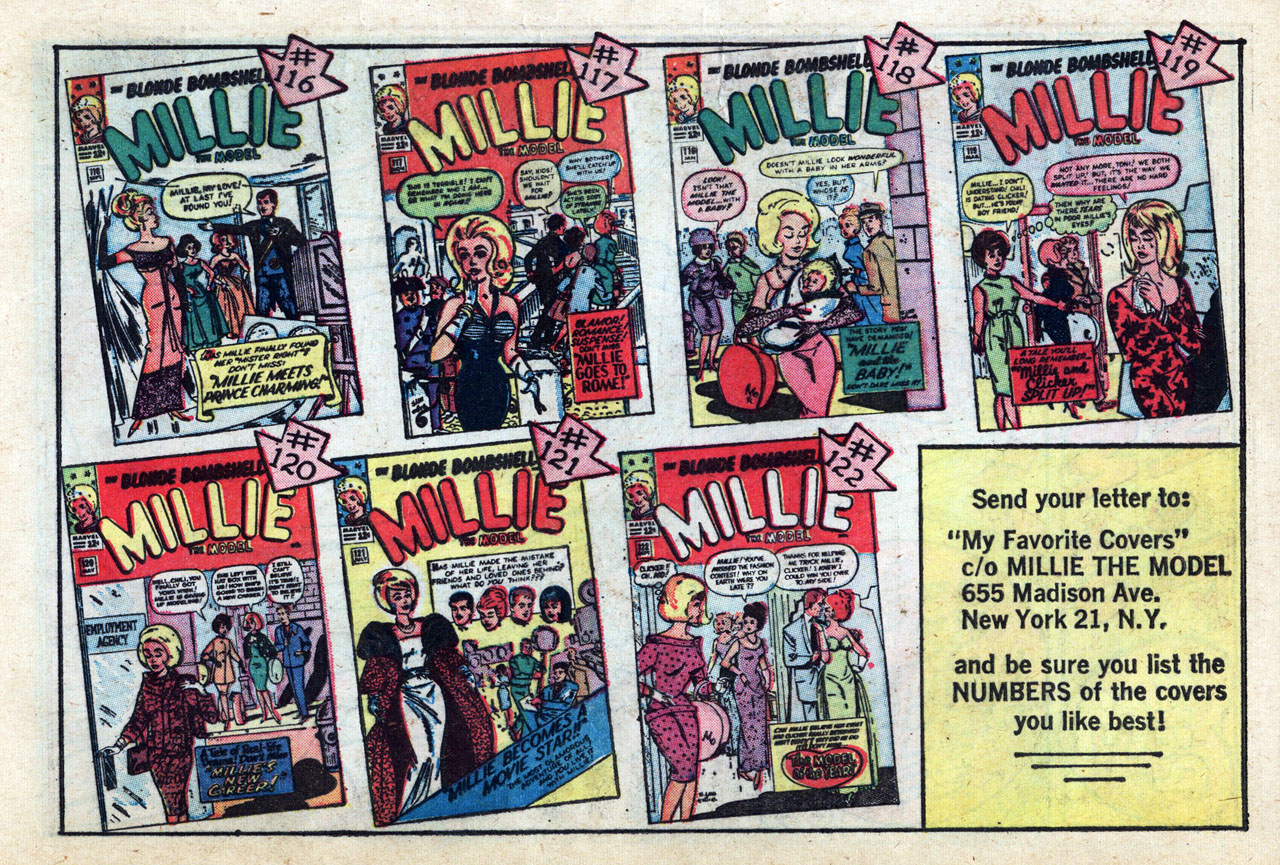 Read online Millie the Model comic -  Issue # Annual 3 - 37