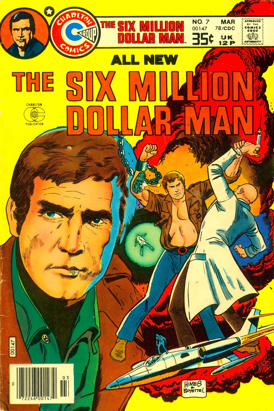 The Six Million Dollar Man [comic] issue 7 - Page 1