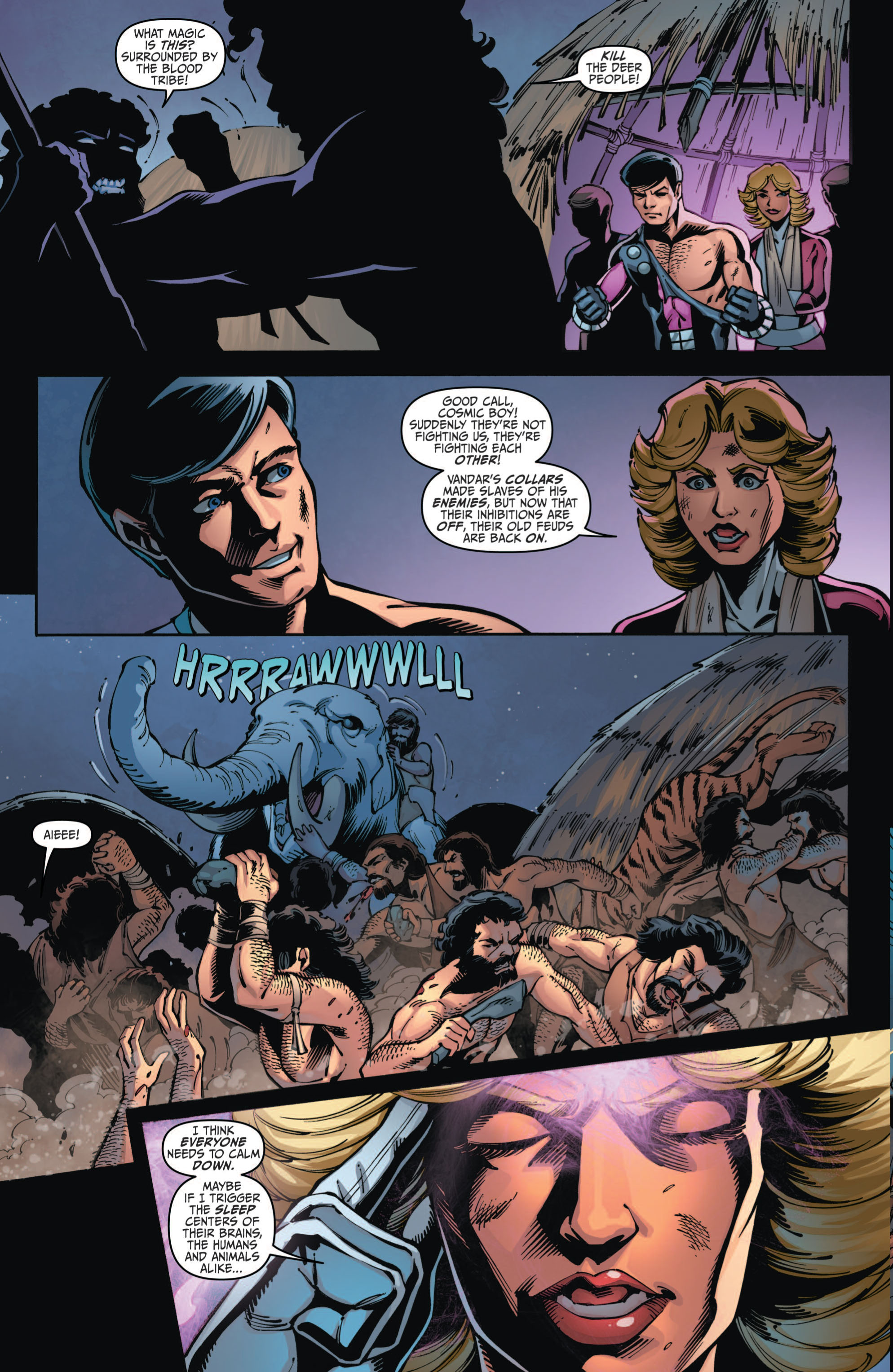 Read online Star Trek/Legion of Super-Heroes comic -  Issue #6 - 16