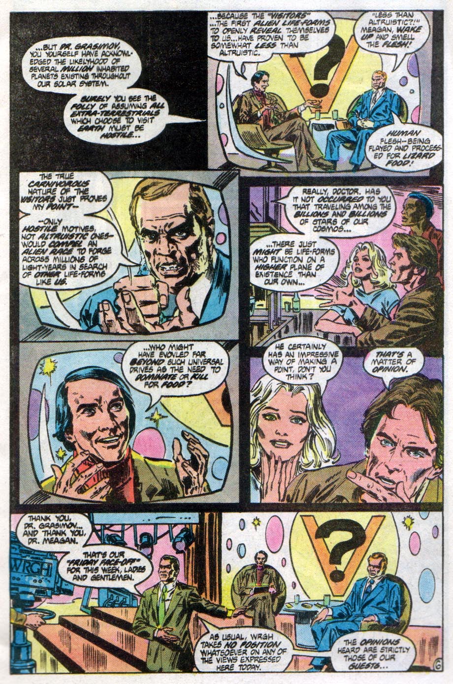 Read online V comic -  Issue #4 - 7