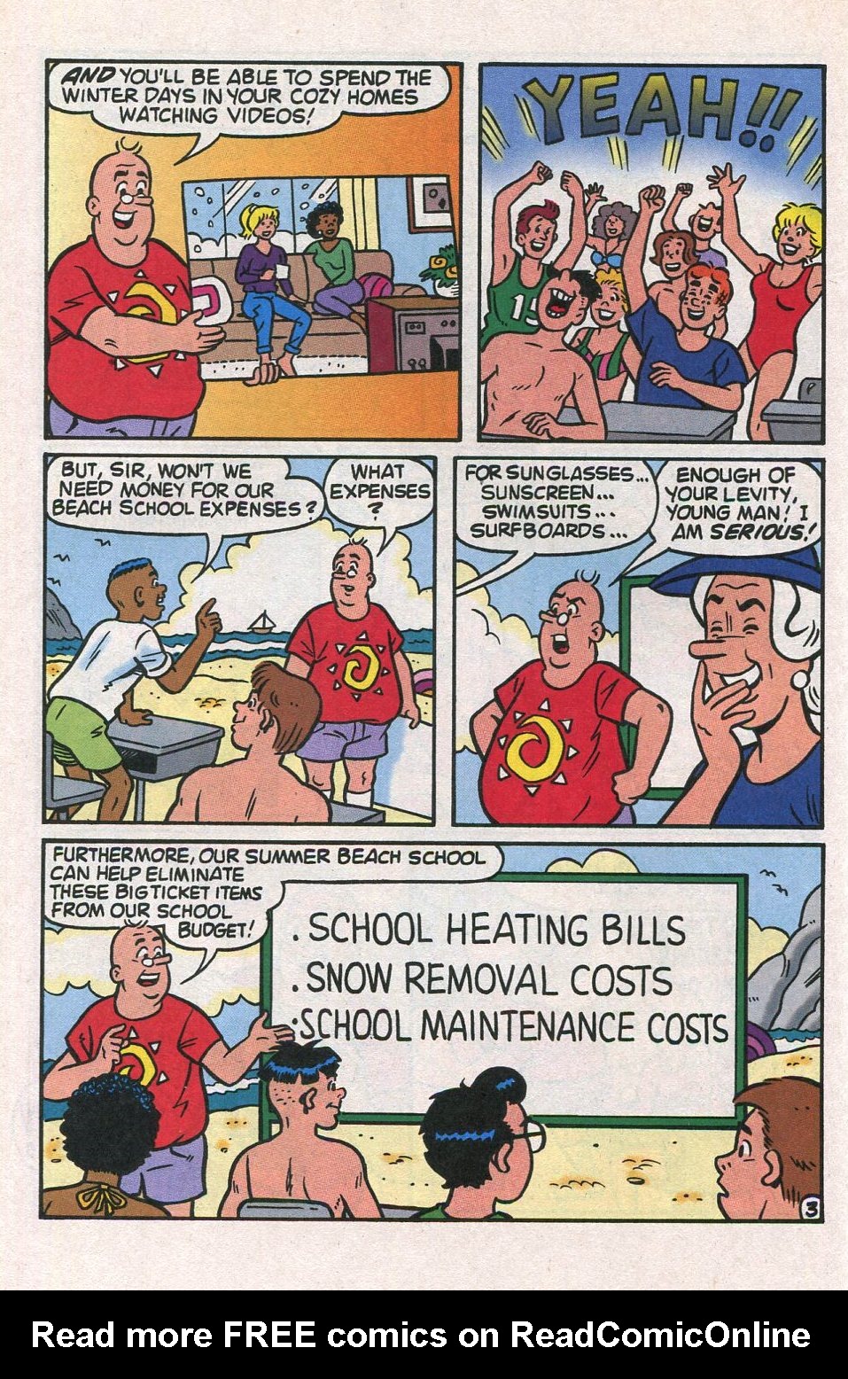 Read online Archie's Vacation Special comic -  Issue #7 - 20