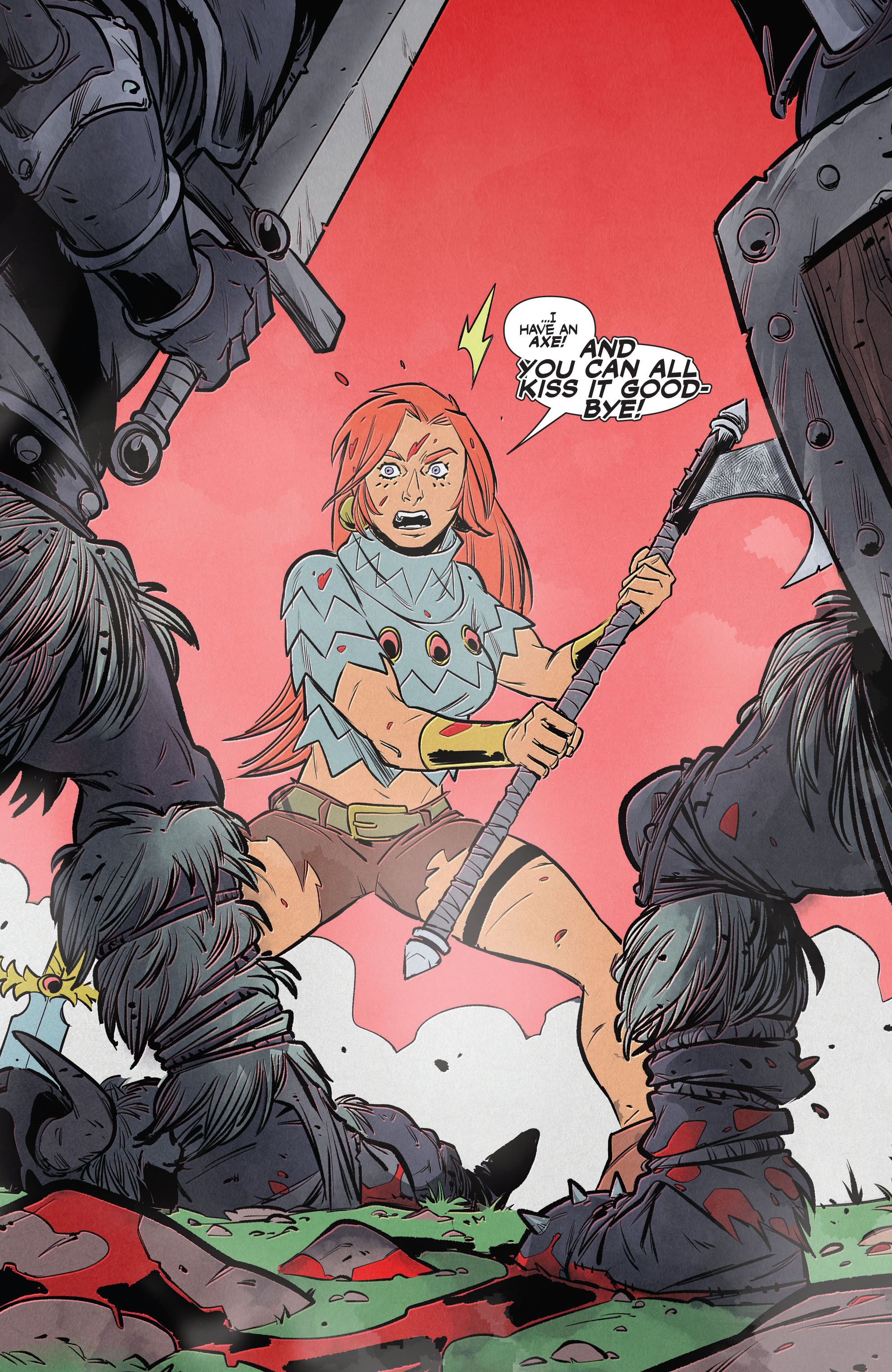 Read online Immortal Red Sonja comic -  Issue #9 - 12