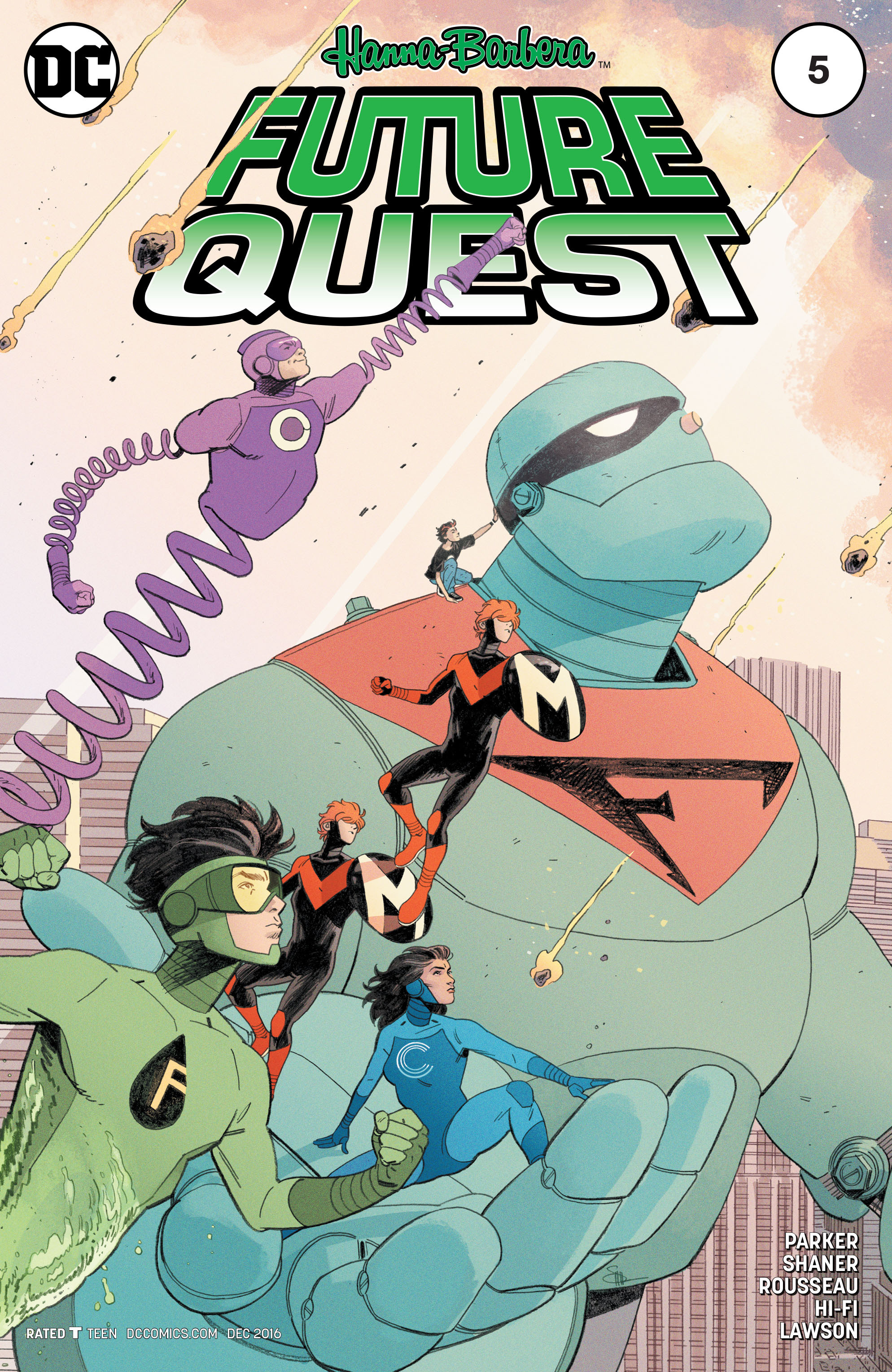 Read online Future Quest comic -  Issue #5 - 1