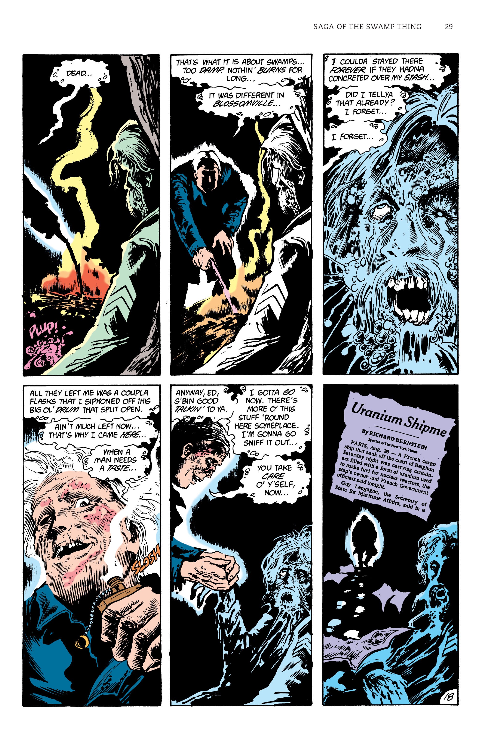 Read online Saga of the Swamp Thing comic -  Issue # TPB 3 (Part 1) - 29