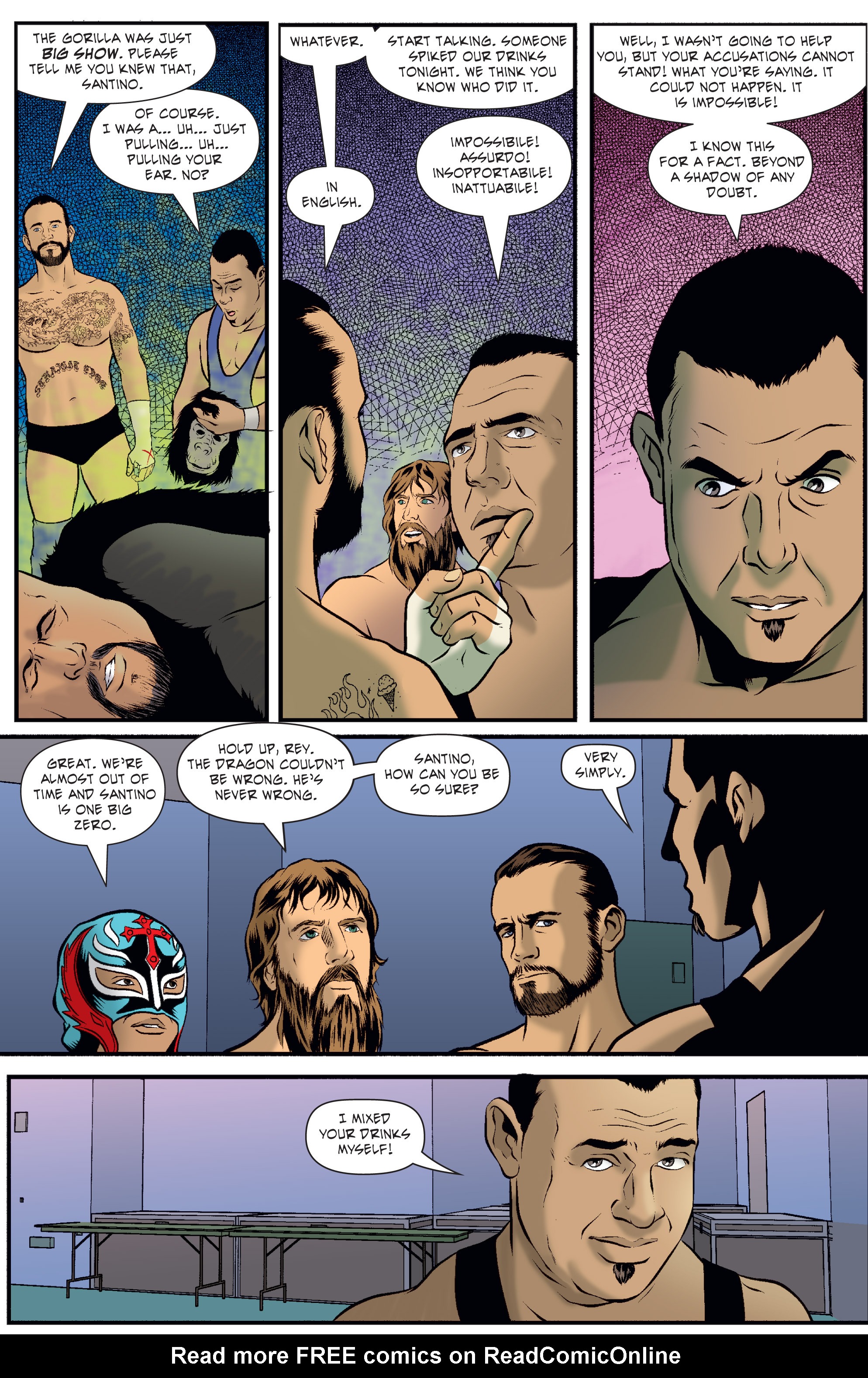 Read online WWE Superstars comic -  Issue #8 - 14