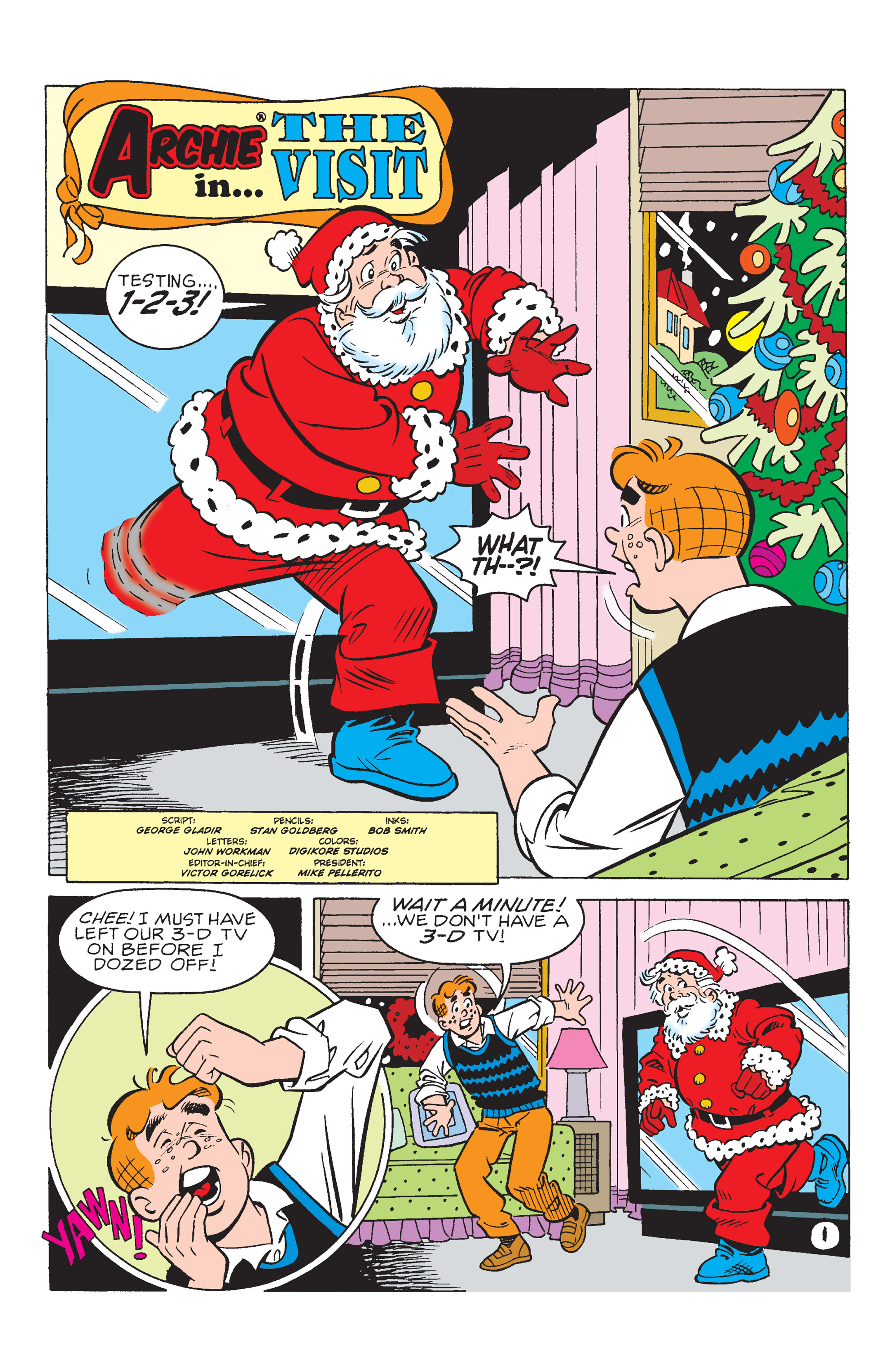 Read online Archie Meets Santa comic -  Issue # TPB - 64