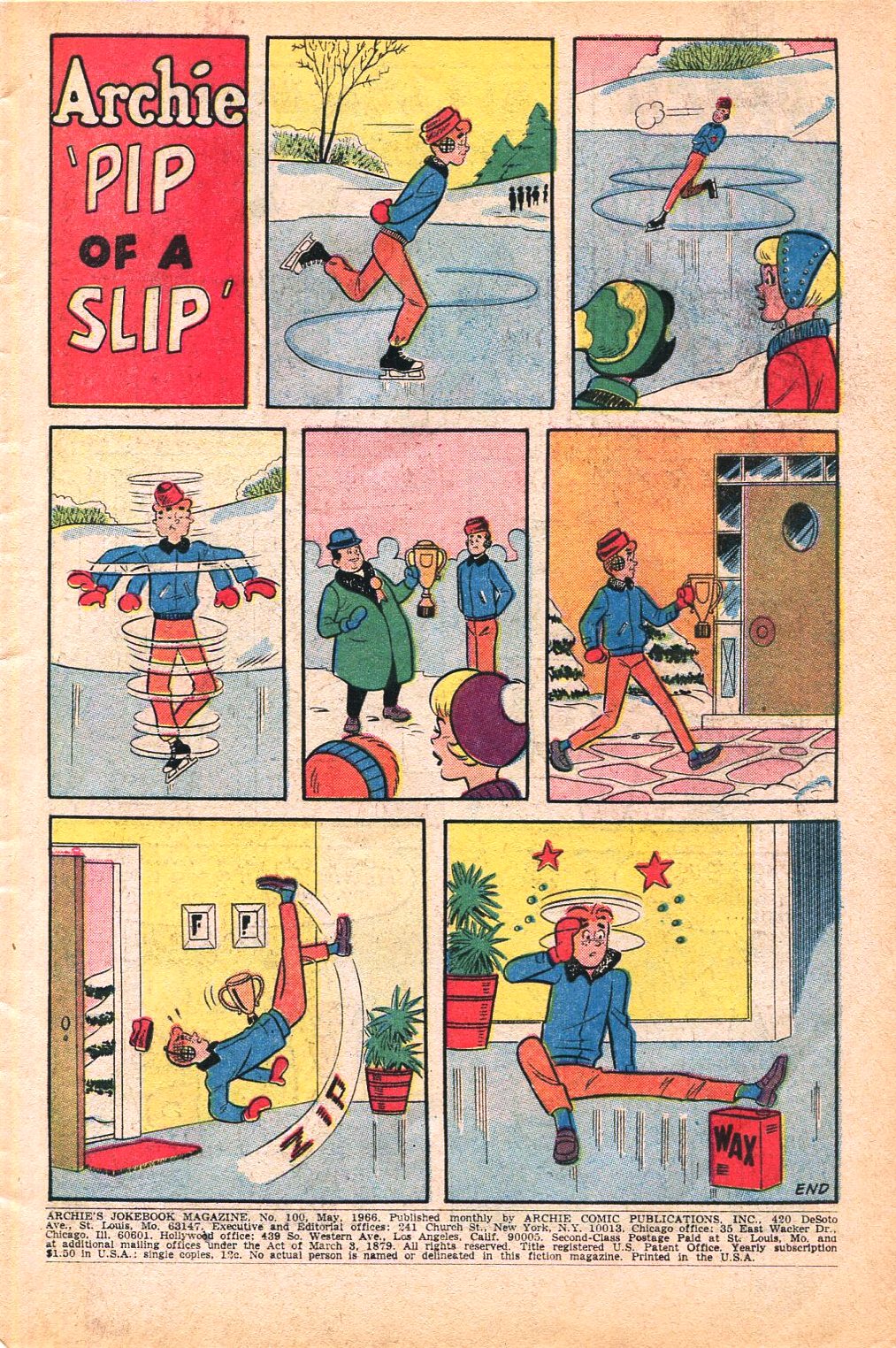 Read online Archie's Joke Book Magazine comic -  Issue #100 - 3