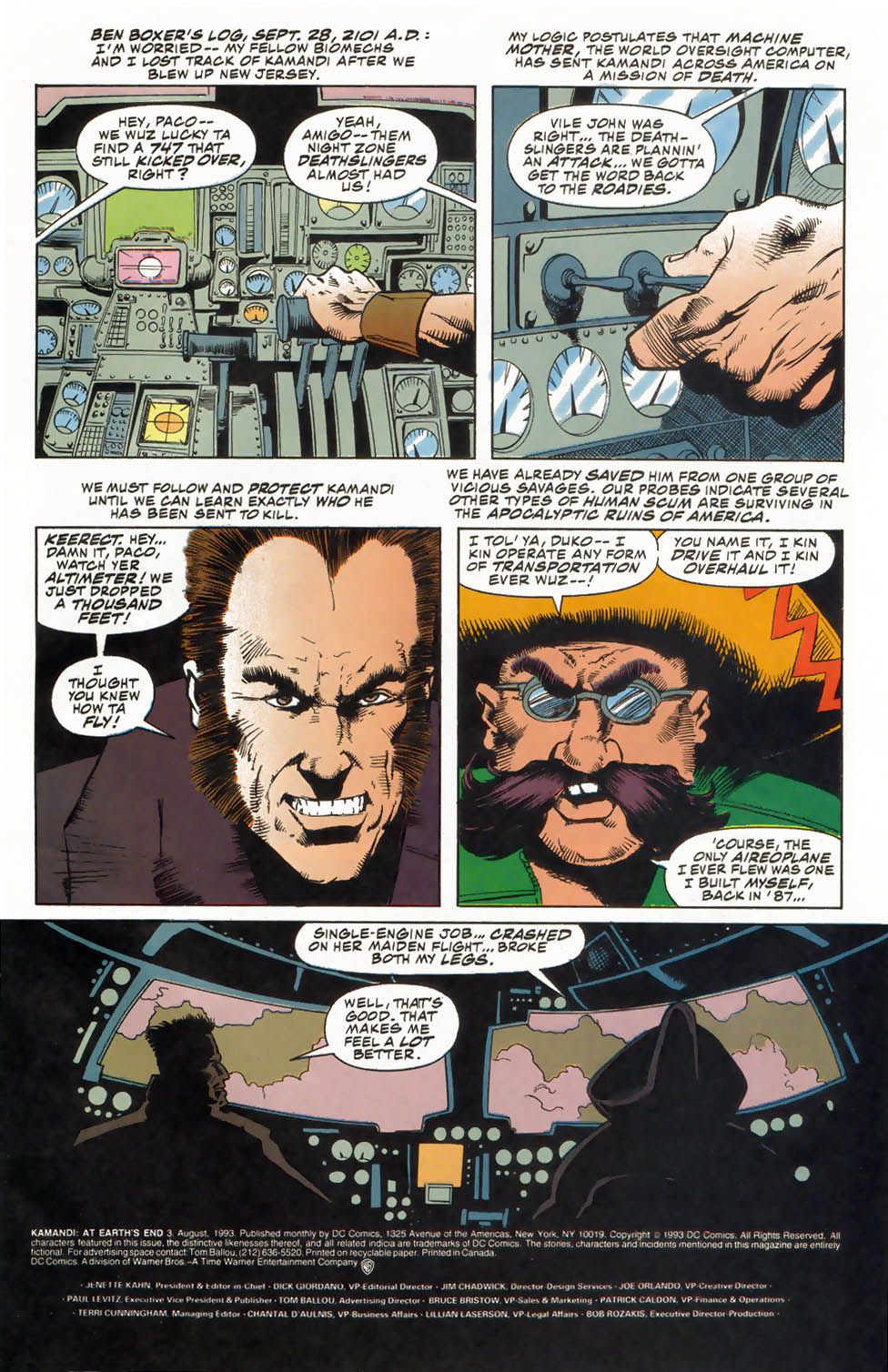 Read online Kamandi: At Earth's End comic -  Issue #3 - 3