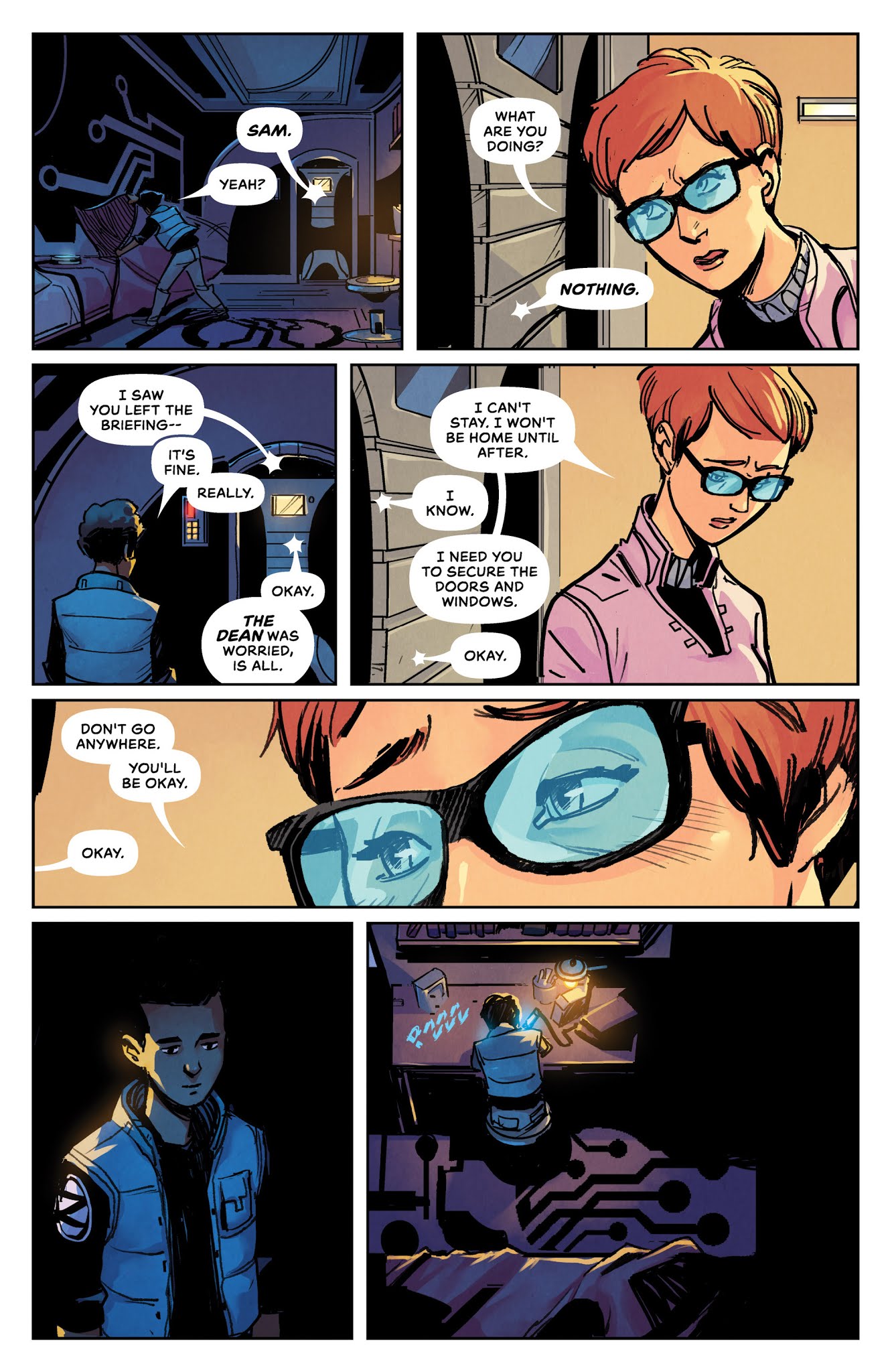 Read online Outpost Zero comic -  Issue #1 - 33