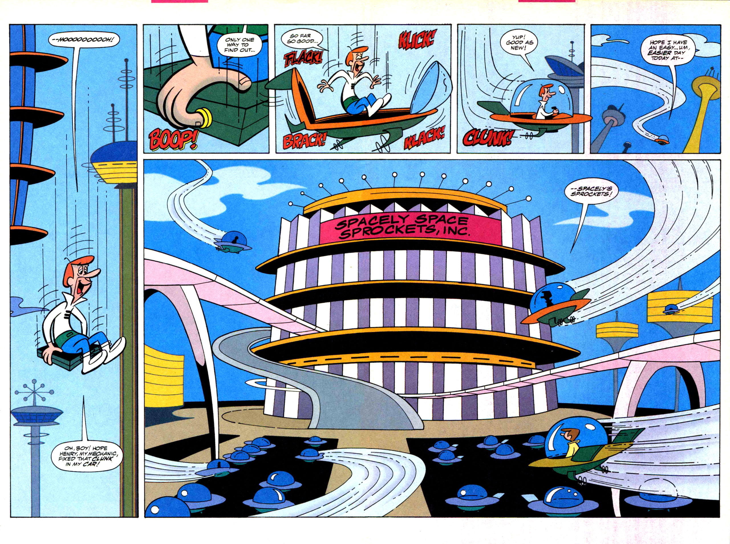 Read online The Flintstones and the Jetsons comic -  Issue #1 - 22