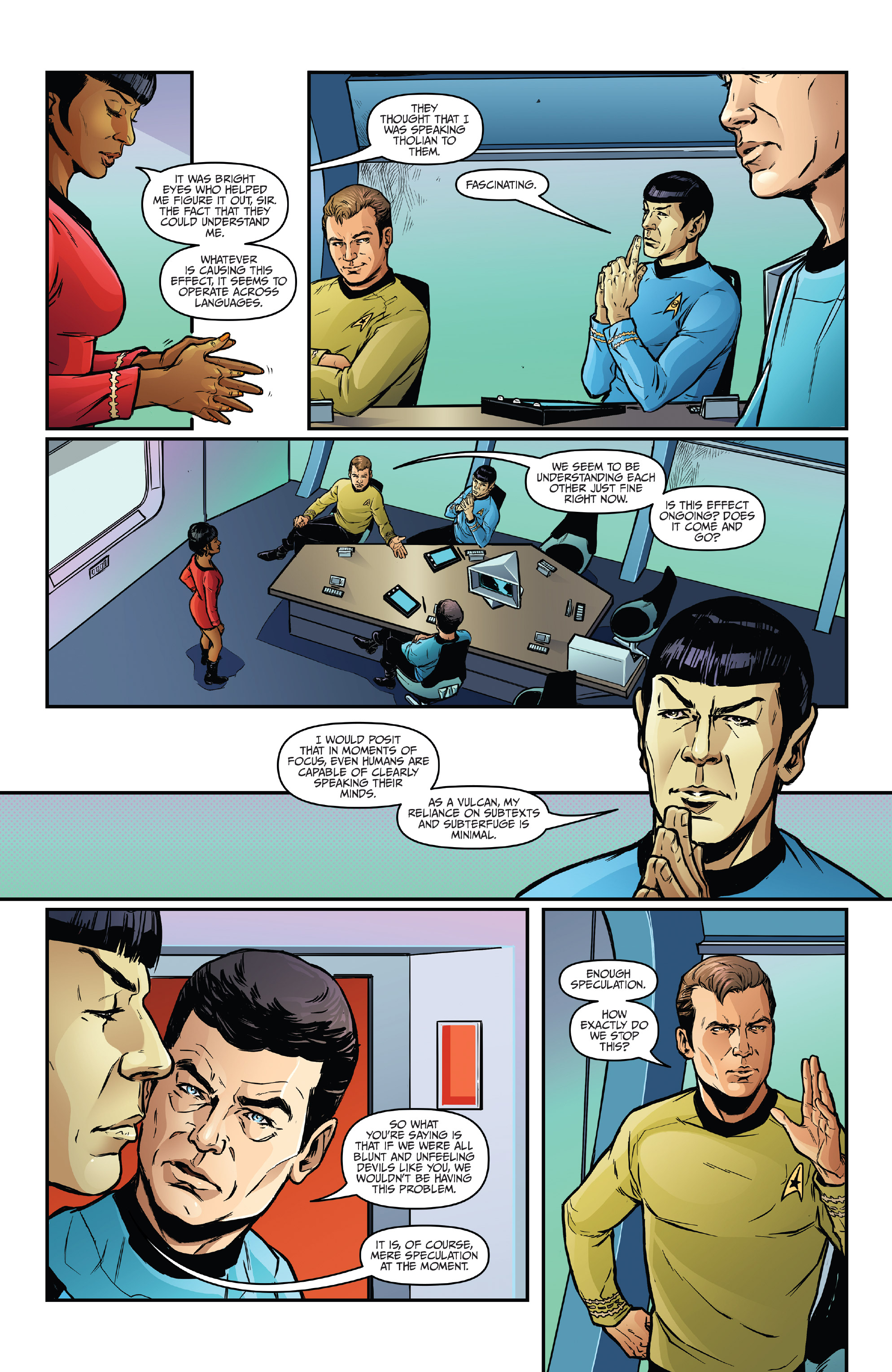 Read online Star Trek: Year Five comic -  Issue #6 - 9