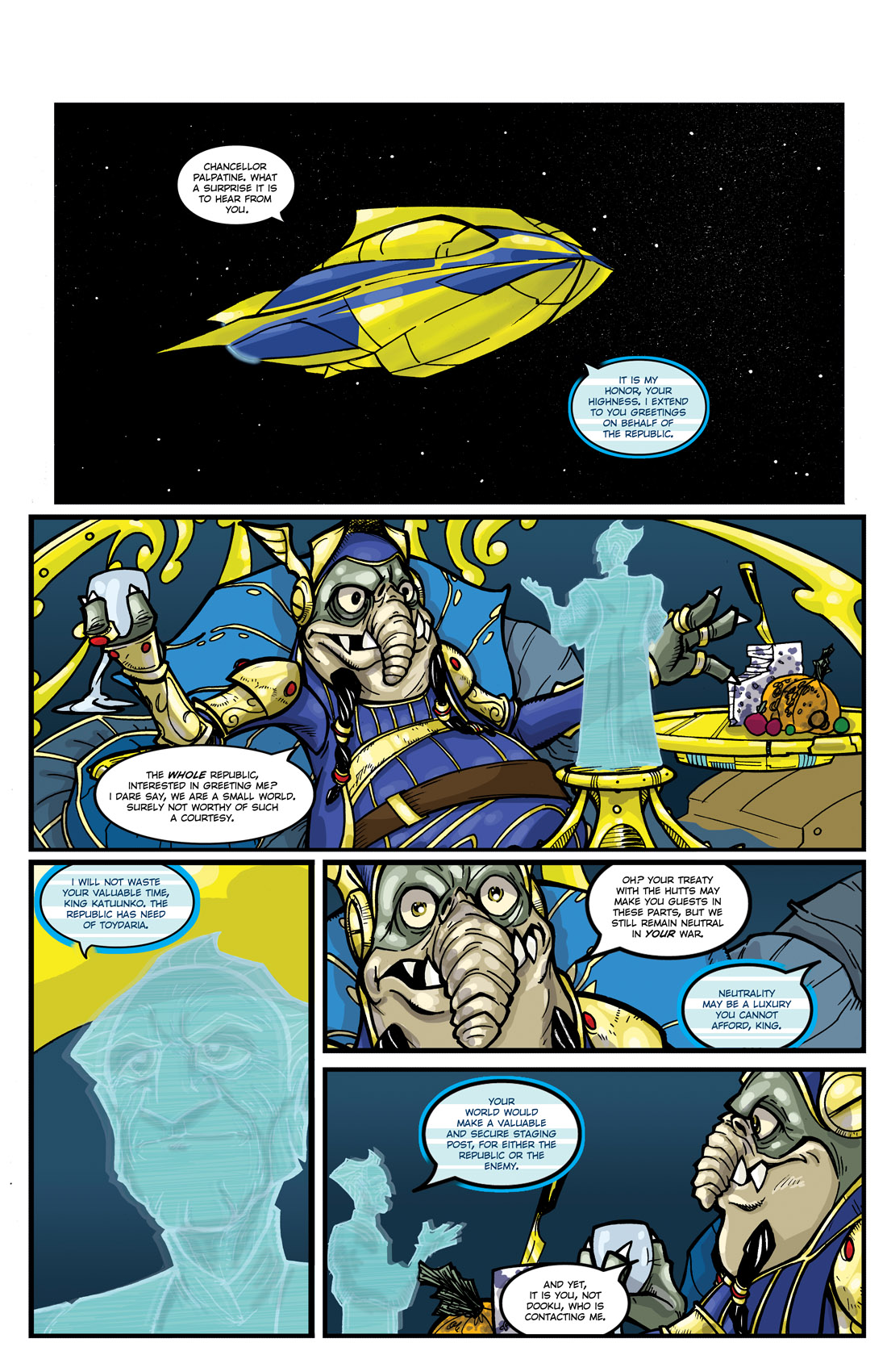 Read online Star Wars: Tales From The Clone Wars comic -  Issue # TPB - 6