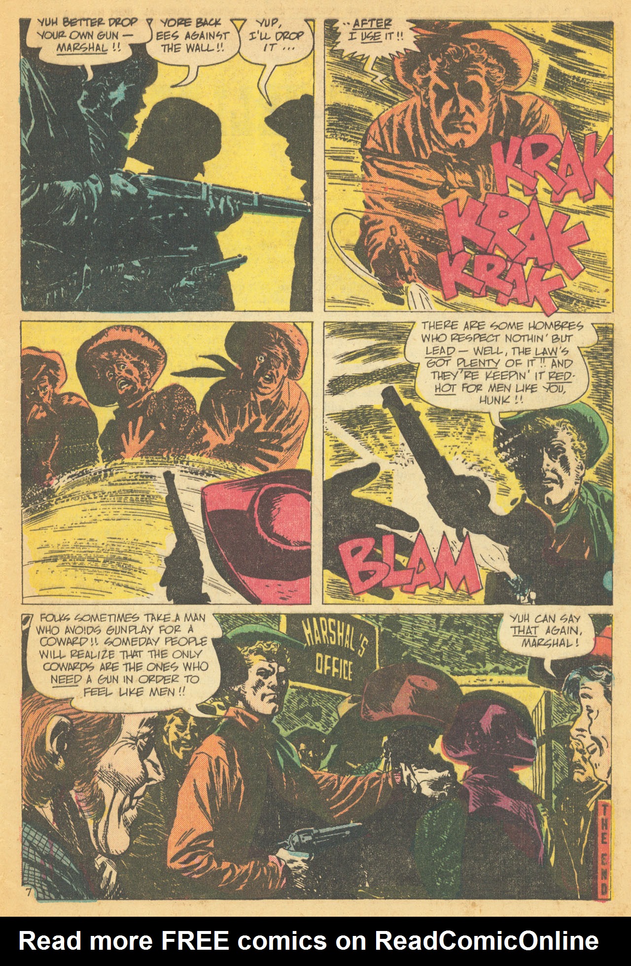 Read online Western Gunfighters (1956) comic -  Issue #24 - 9