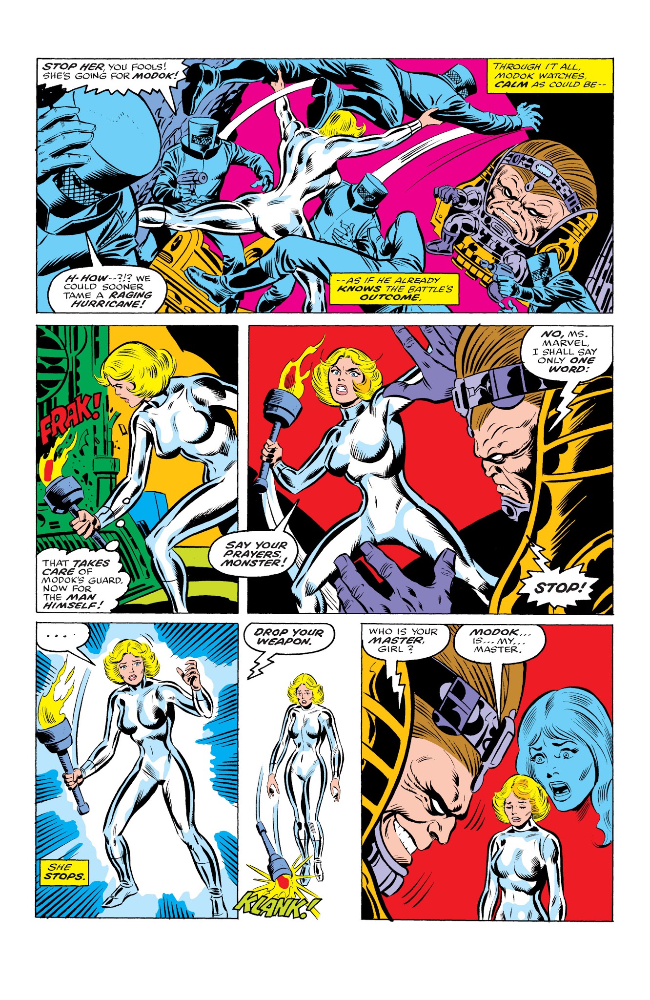 Read online Marvel Masterworks: Ms. Marvel comic -  Issue # TPB 1 - 123