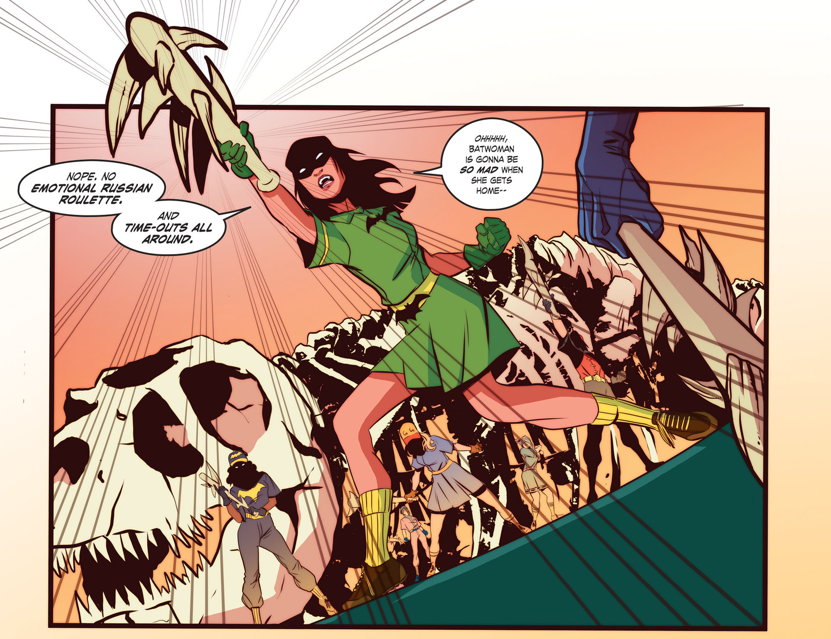 Read online DC Comics: Bombshells comic -  Issue #56 - 7