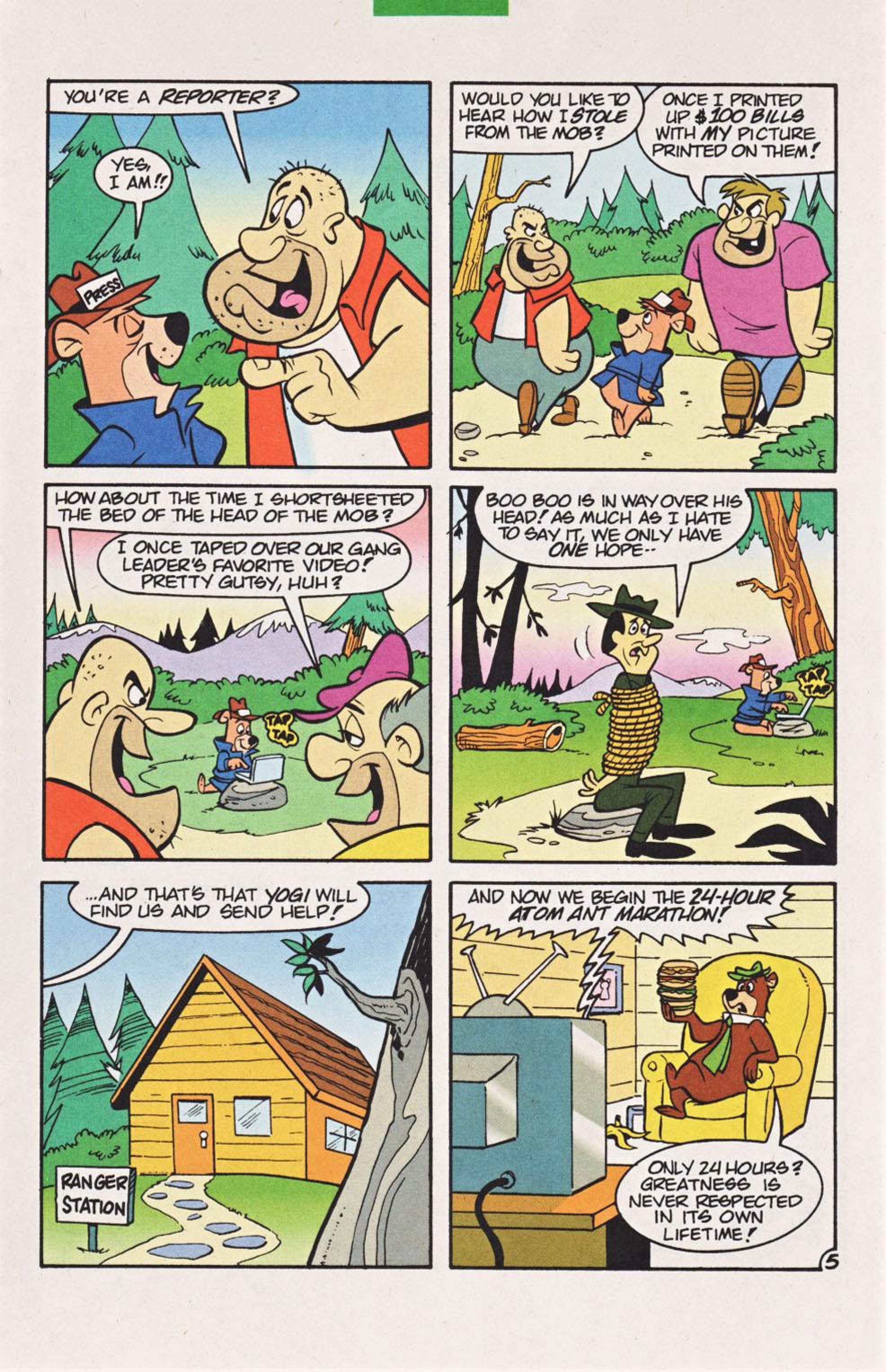 Read online Yogi Bear (1997) comic -  Issue # Full - 19
