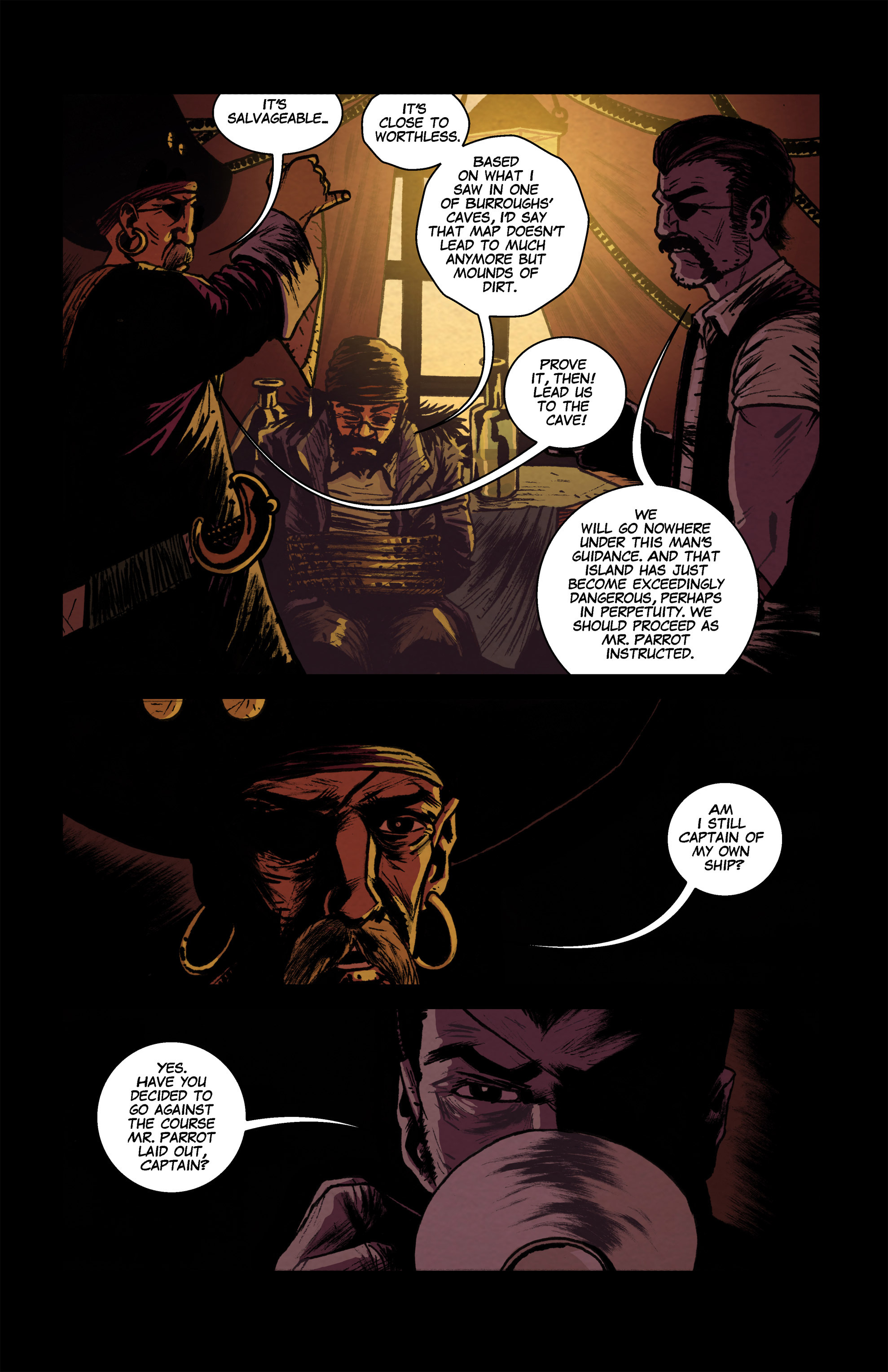 Read online Pirate Eye: Exiled From Exile comic -  Issue #4 - 23