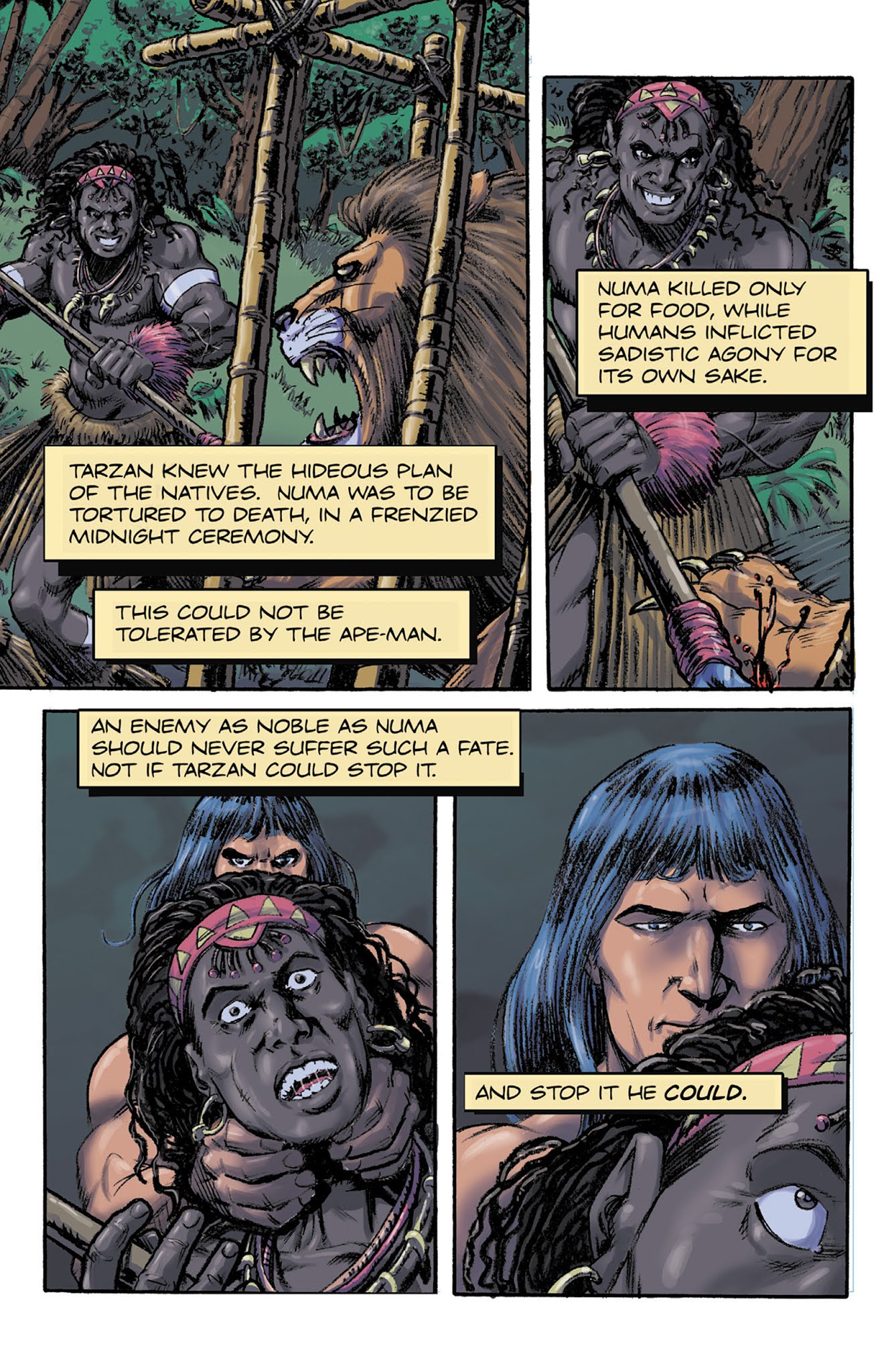 Read online Edgar Rice Burroughs' Jungle Tales of Tarzan comic -  Issue # TPB (Part 2) - 28