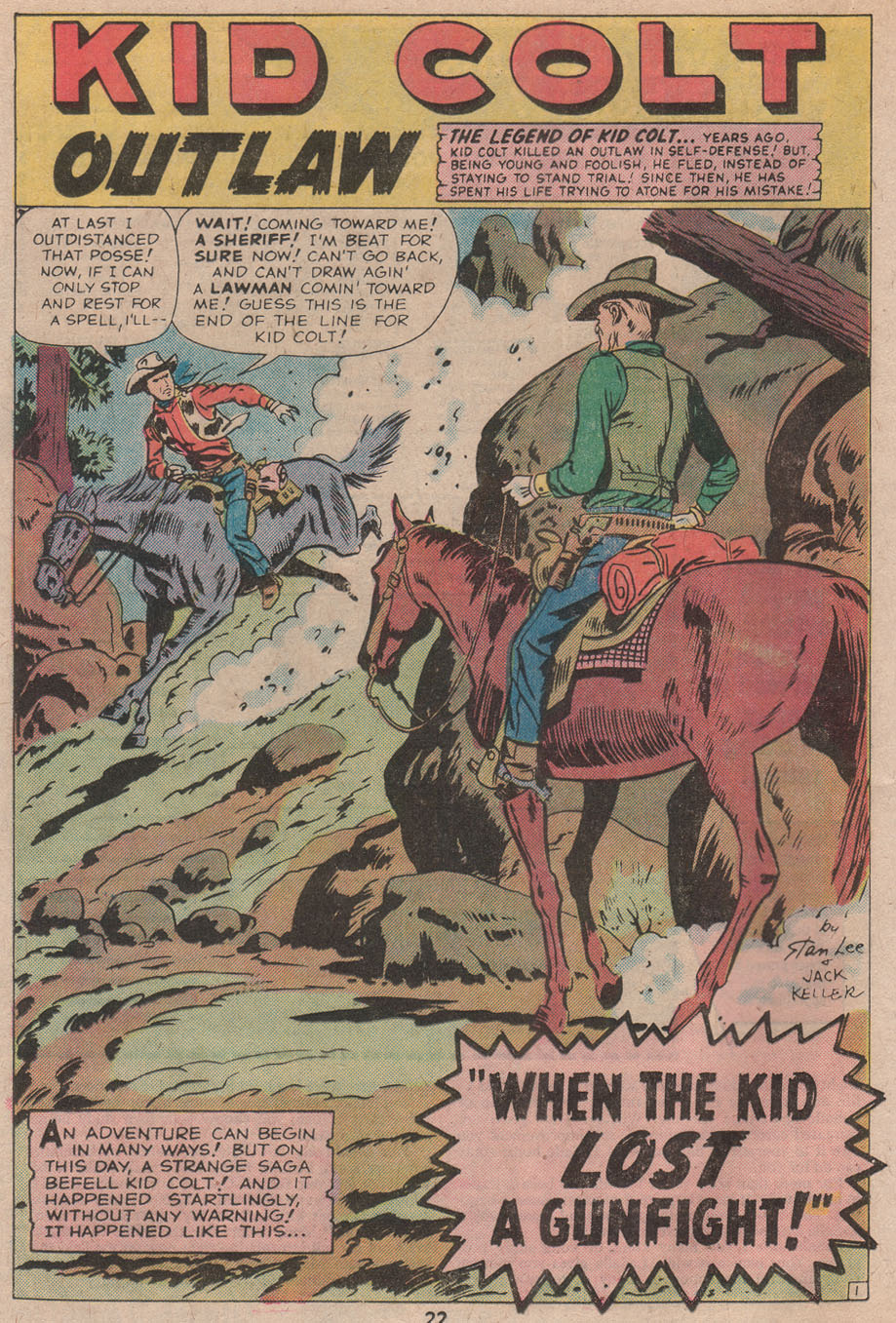 Read online Kid Colt Outlaw comic -  Issue #211 - 24