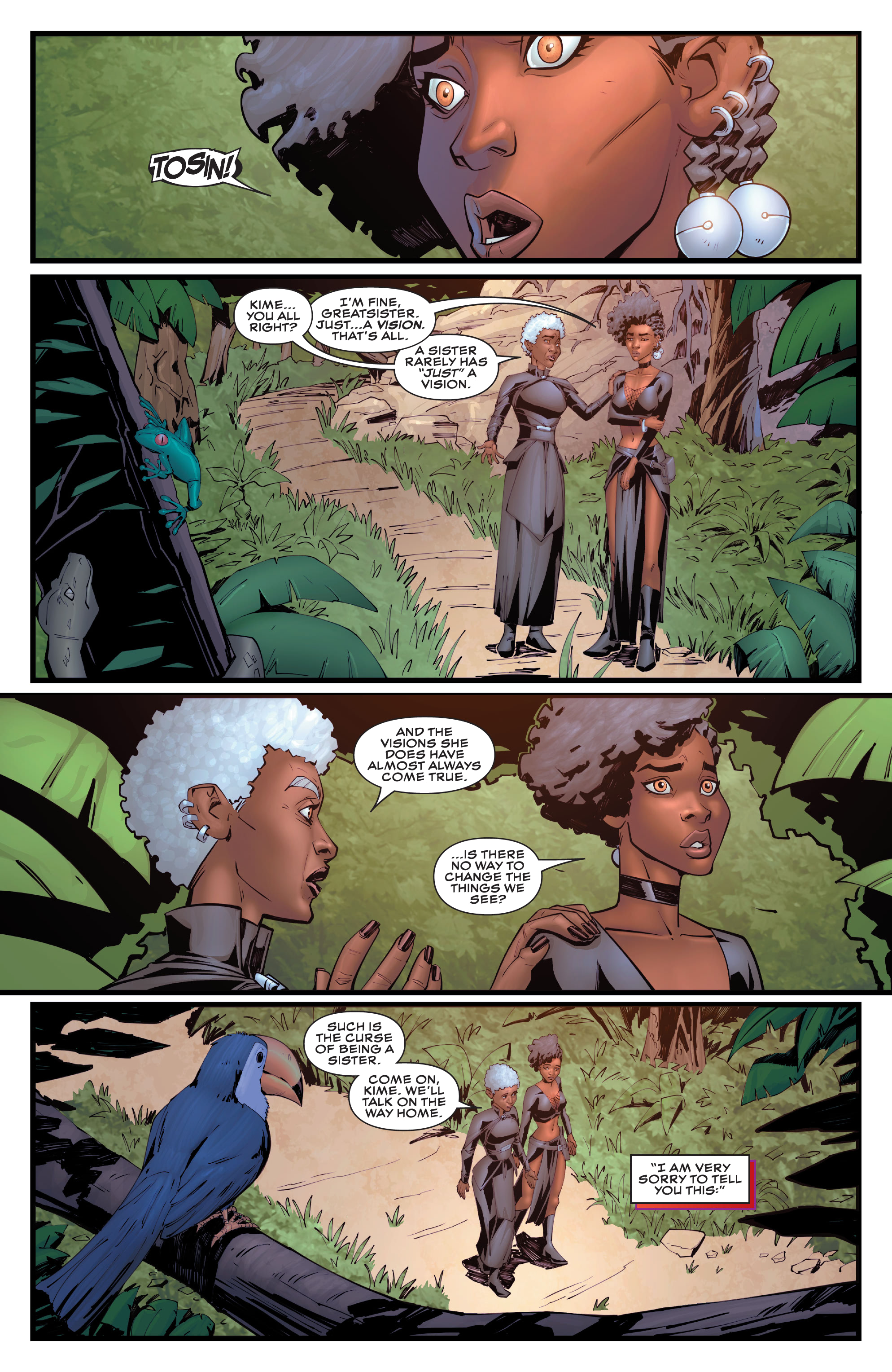 Read online Wakanda comic -  Issue #4 - 5