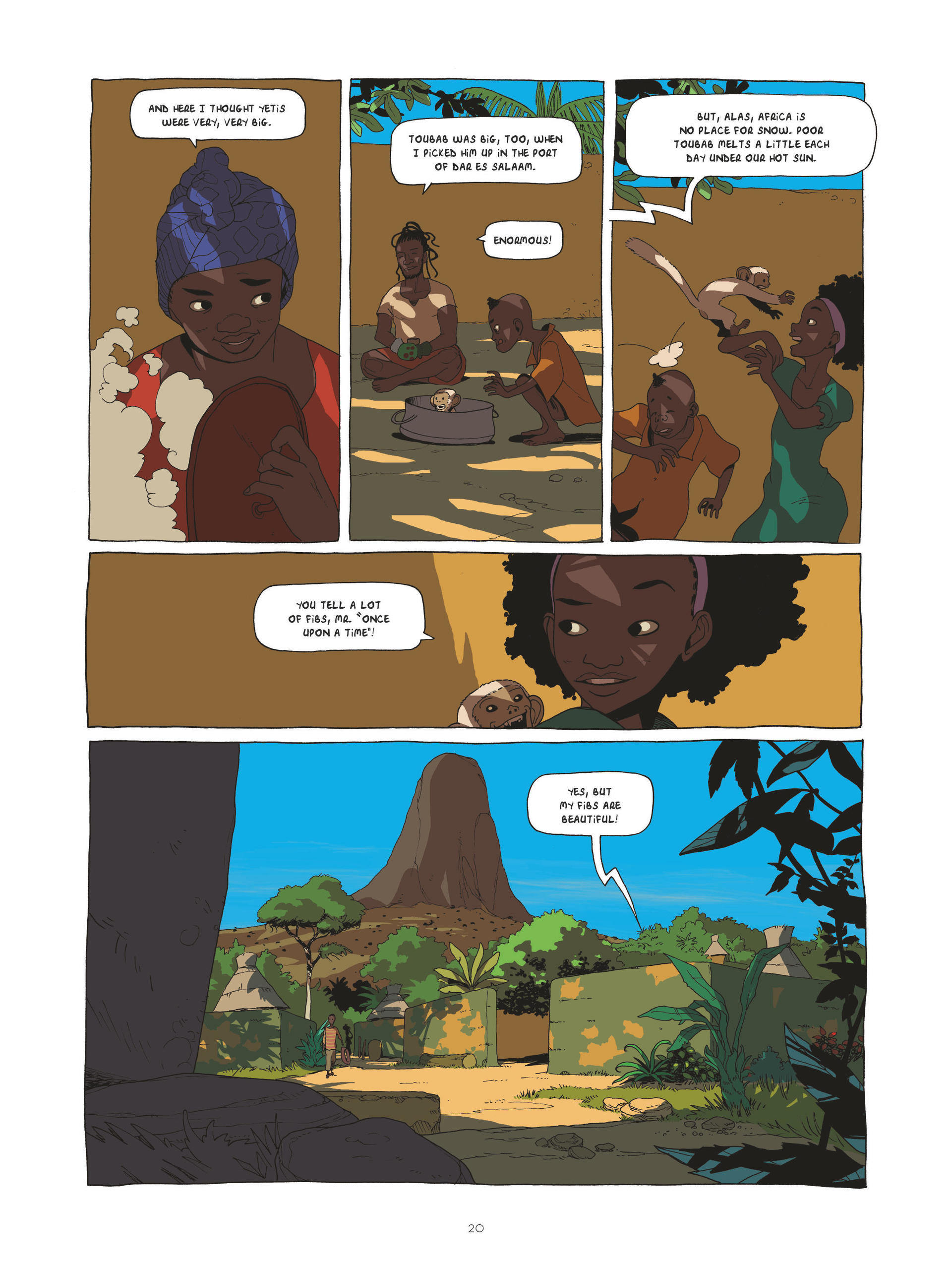 Read online Zidrou-Beuchot's African Trilogy comic -  Issue # TPB 1 - 20