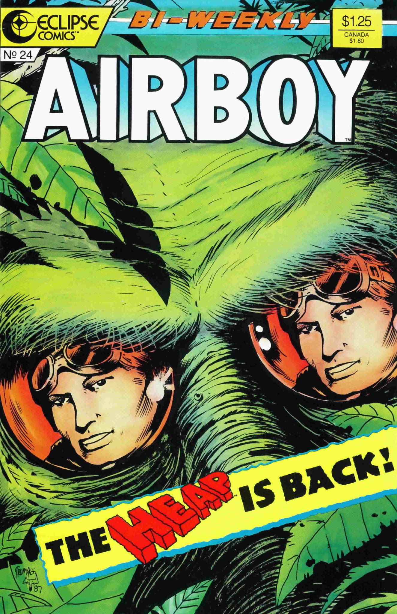 Read online Airboy (1986) comic -  Issue #24 - 1
