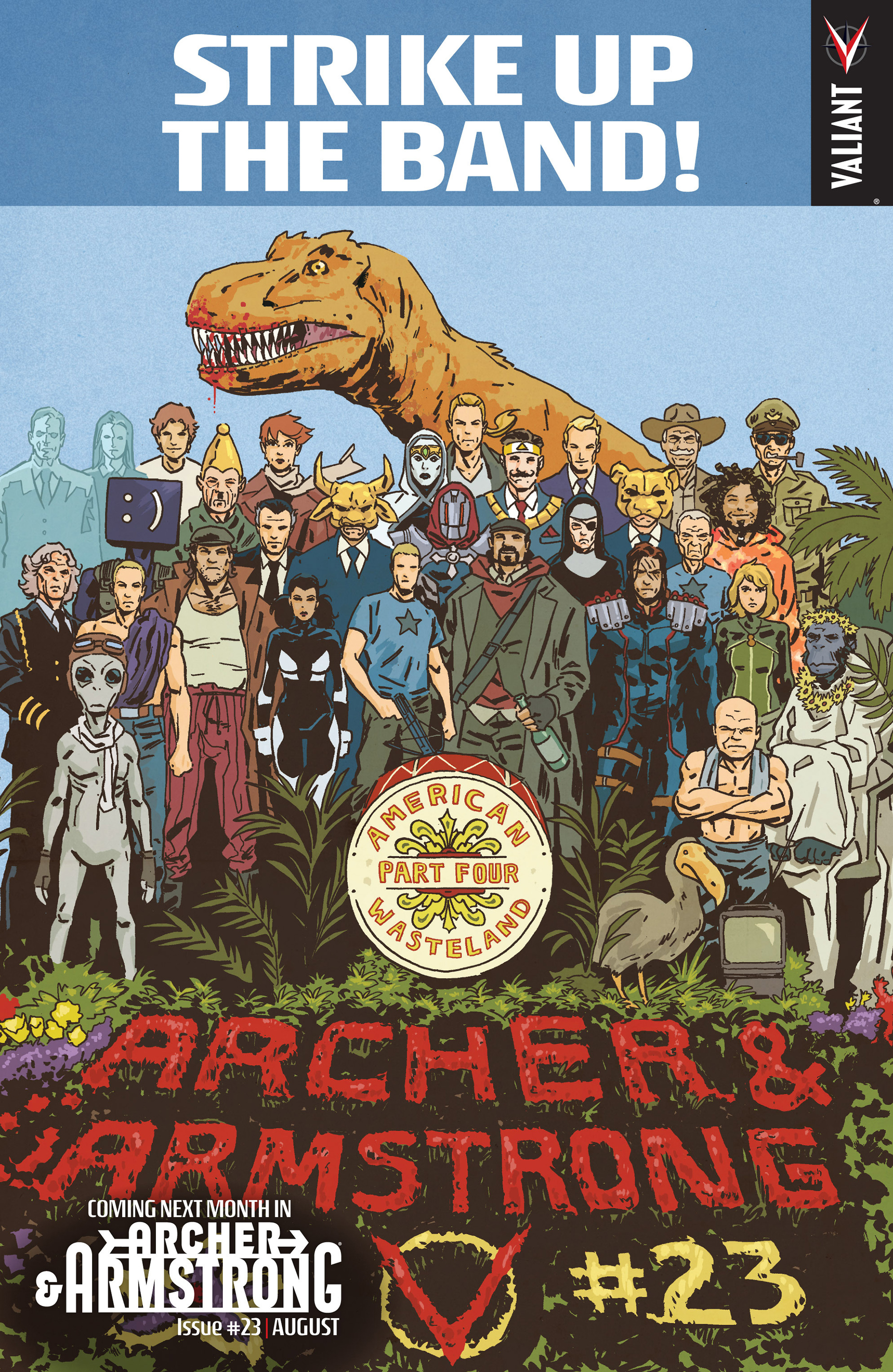 Read online Archer and Armstrong comic -  Issue #22 - 25