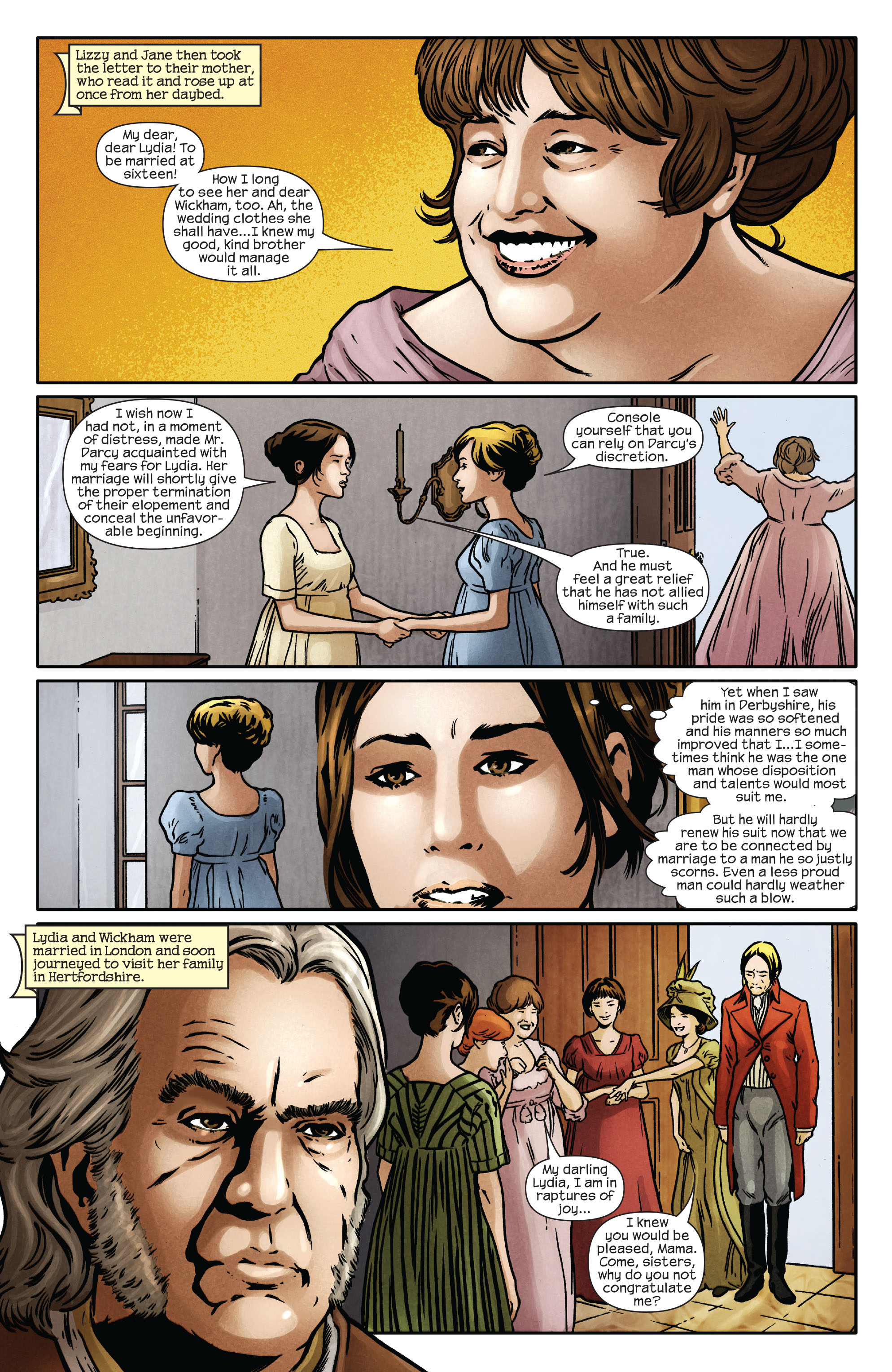 Read online Pride & Prejudice (2009) comic -  Issue #5 - 10