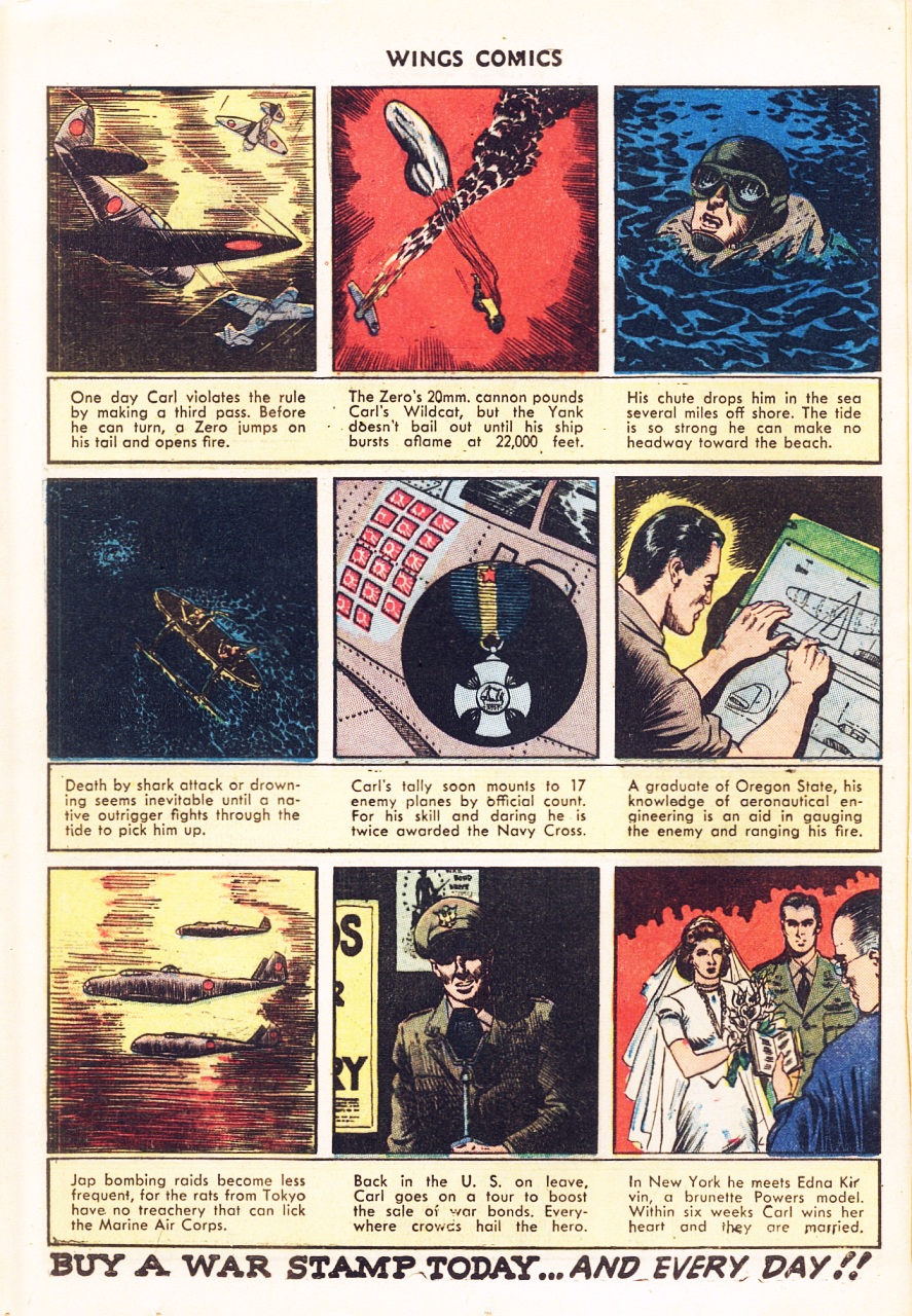 Read online Wings Comics comic -  Issue #37 - 42