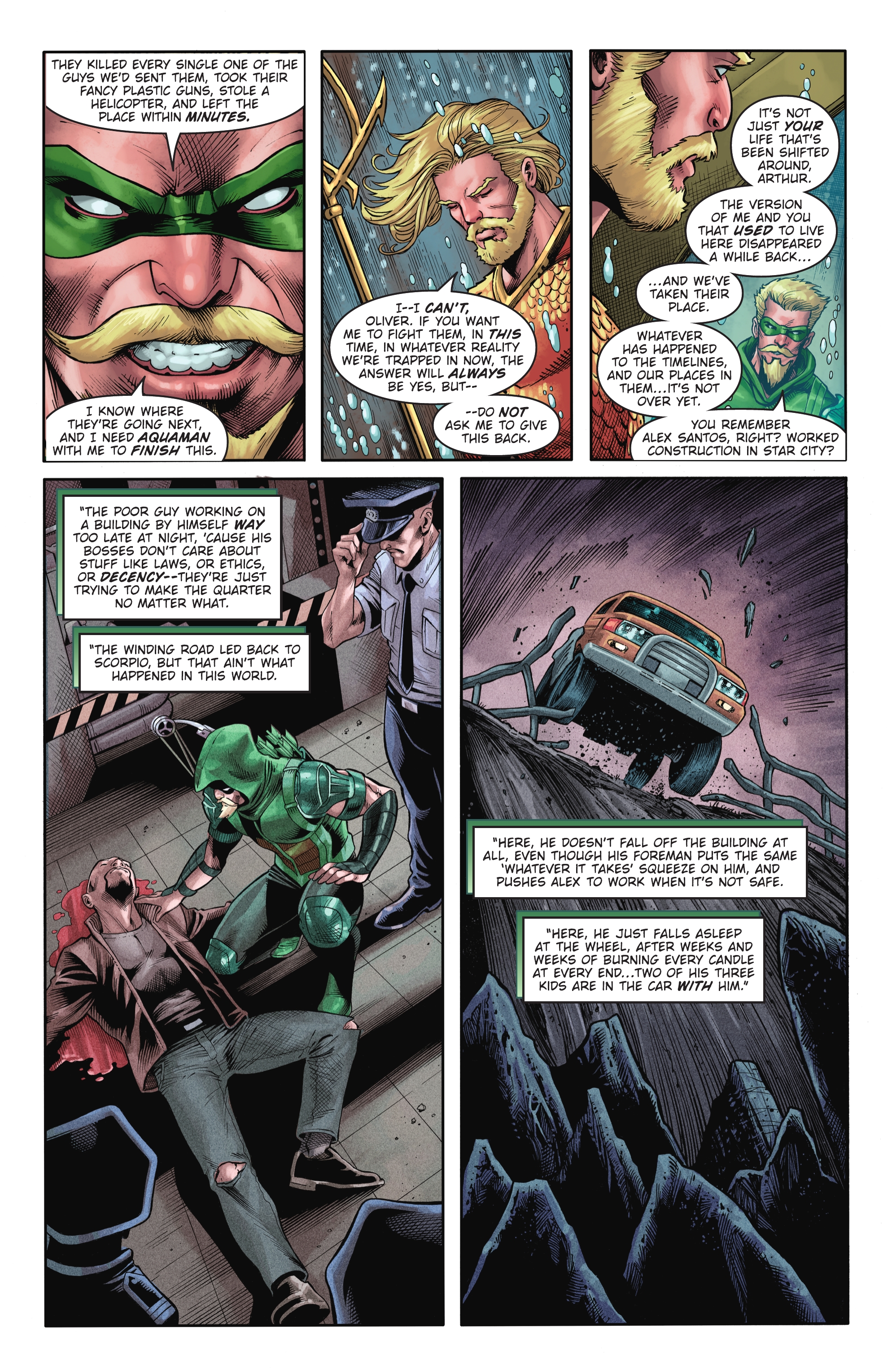 Read online Aquaman/Green Arrow - Deep Target comic -  Issue #7 - 10